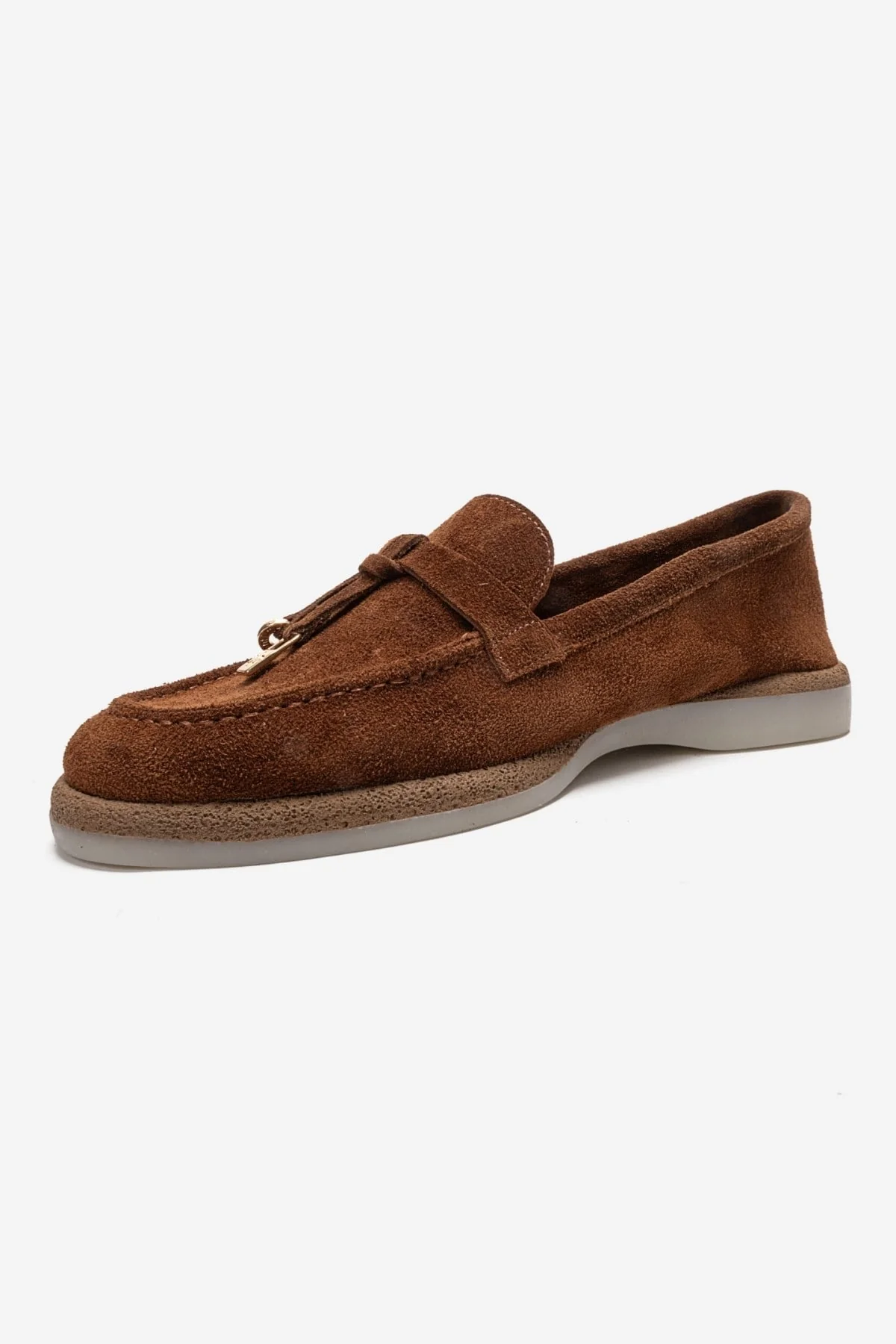 ILVENA - Cognac Genuine Leather Loafer (Women) - Image 6