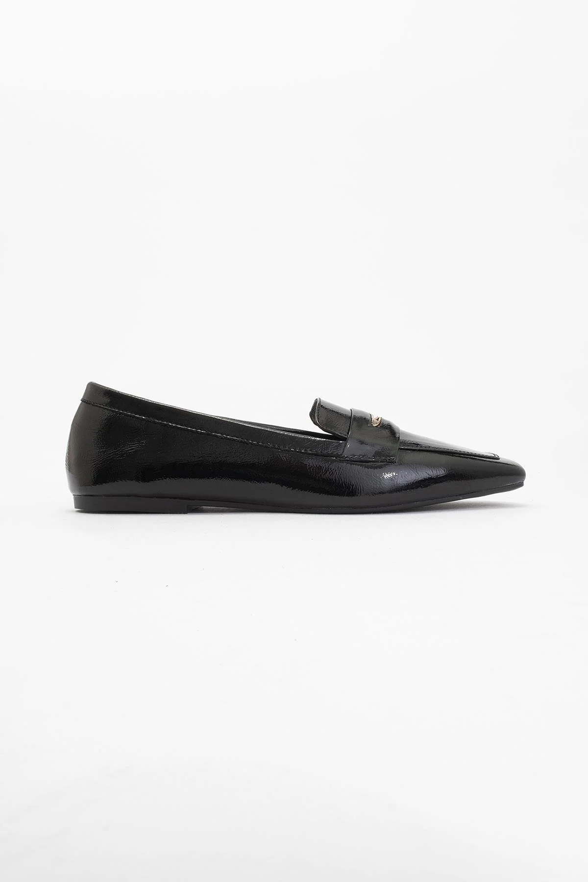 Iridessa - Black Patent Leather Loafers (Women) - Image 5