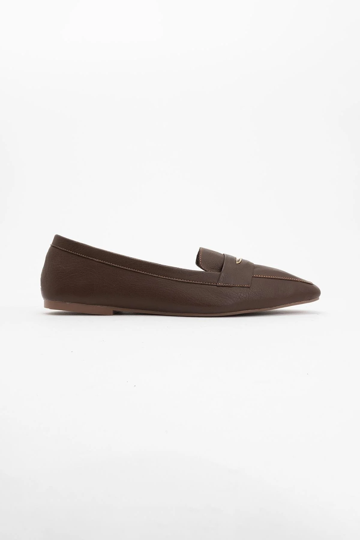 Iridessa - Brown Leather Loafers (Women) - Image 5