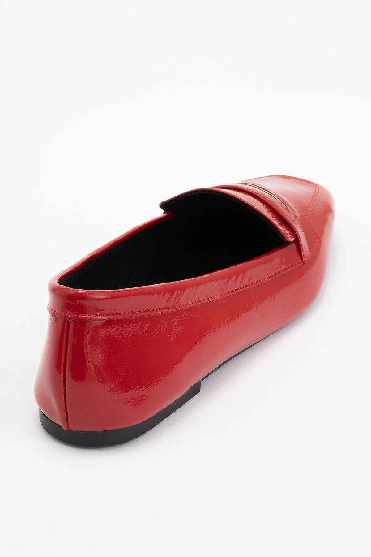 Iridessa - Red Patent Leather Loafers (Women) - Image 4
