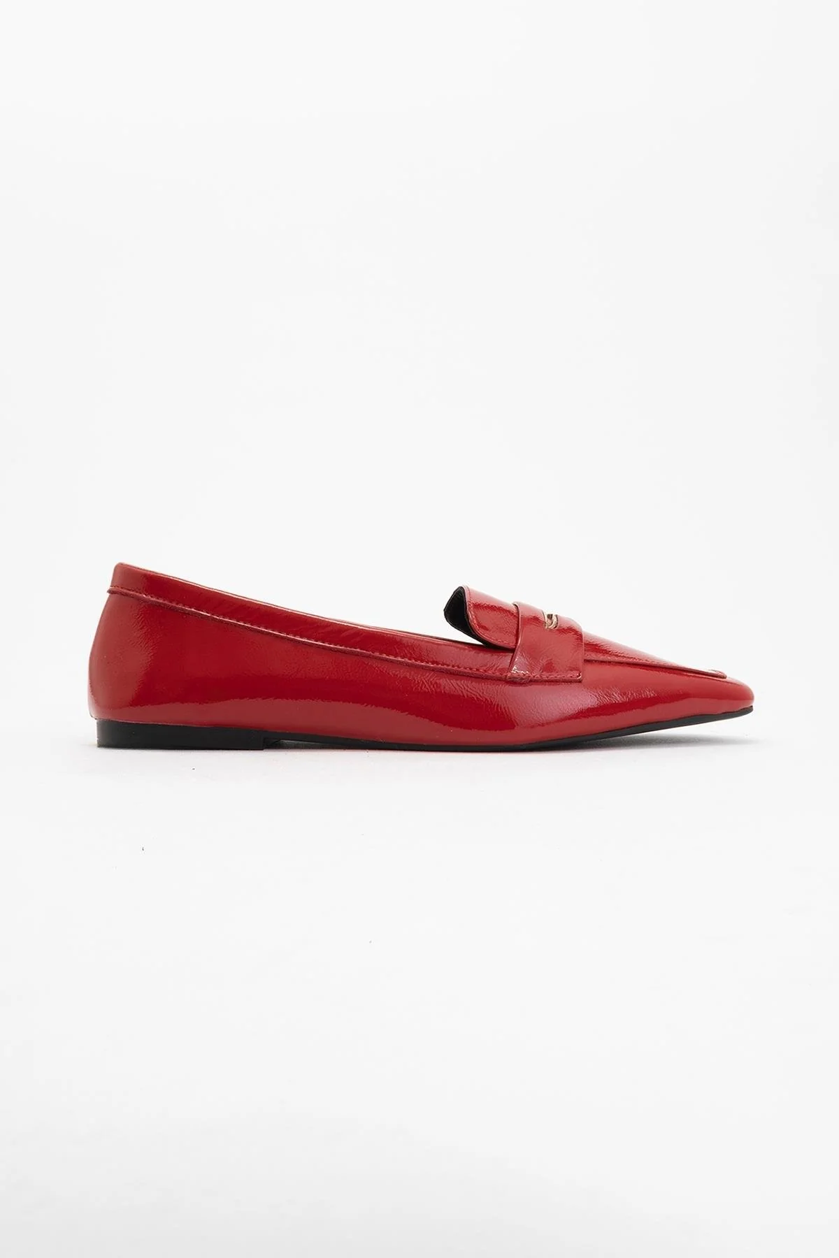 Iridessa - Red Patent Leather Loafers (Women) - Image 5