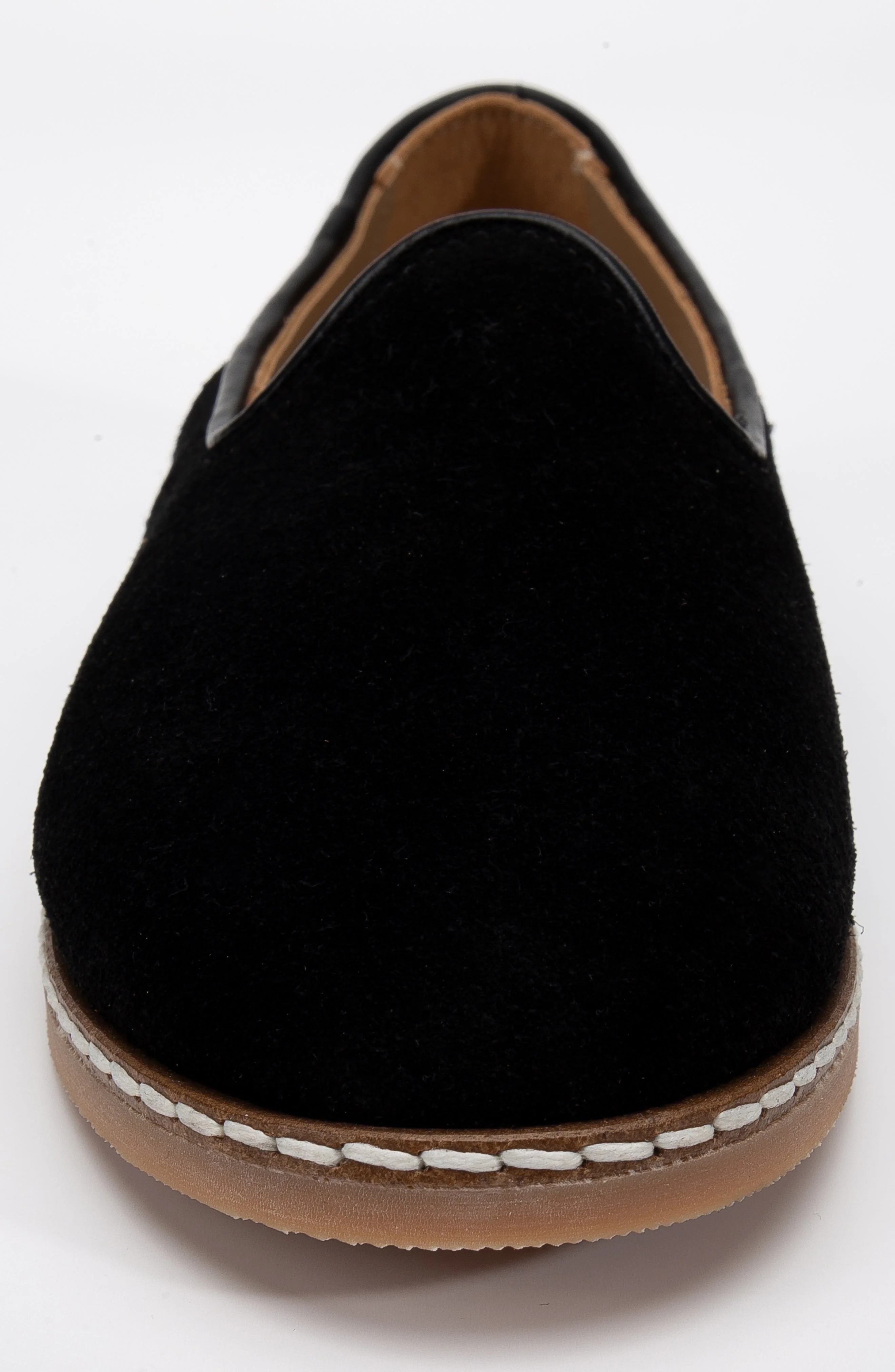 Istanbul - Black Suede Leather Slip On (Women) - Image 6