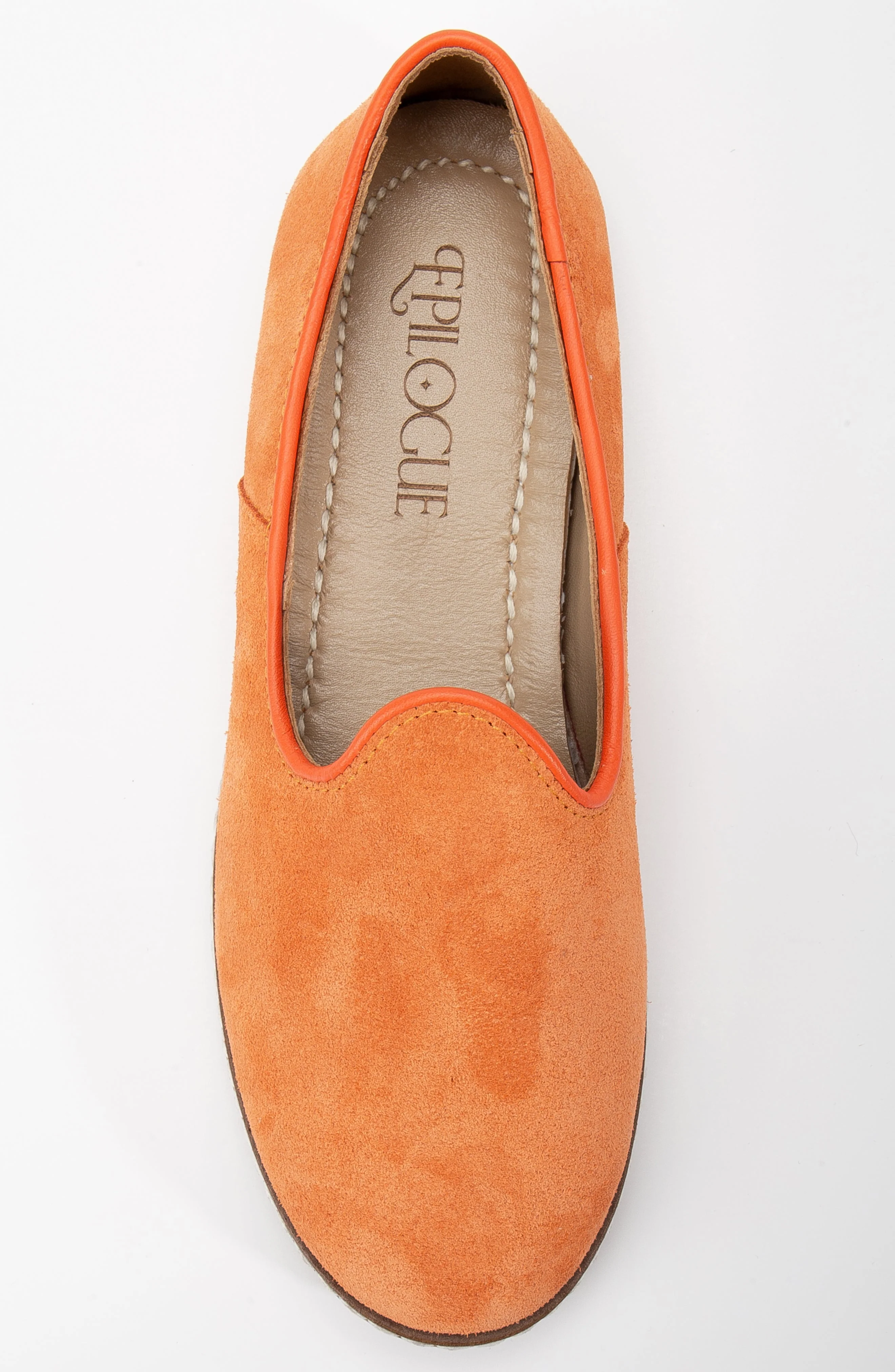 Istanbul - Orange Suede Leather Slip On (Women) - Image 5