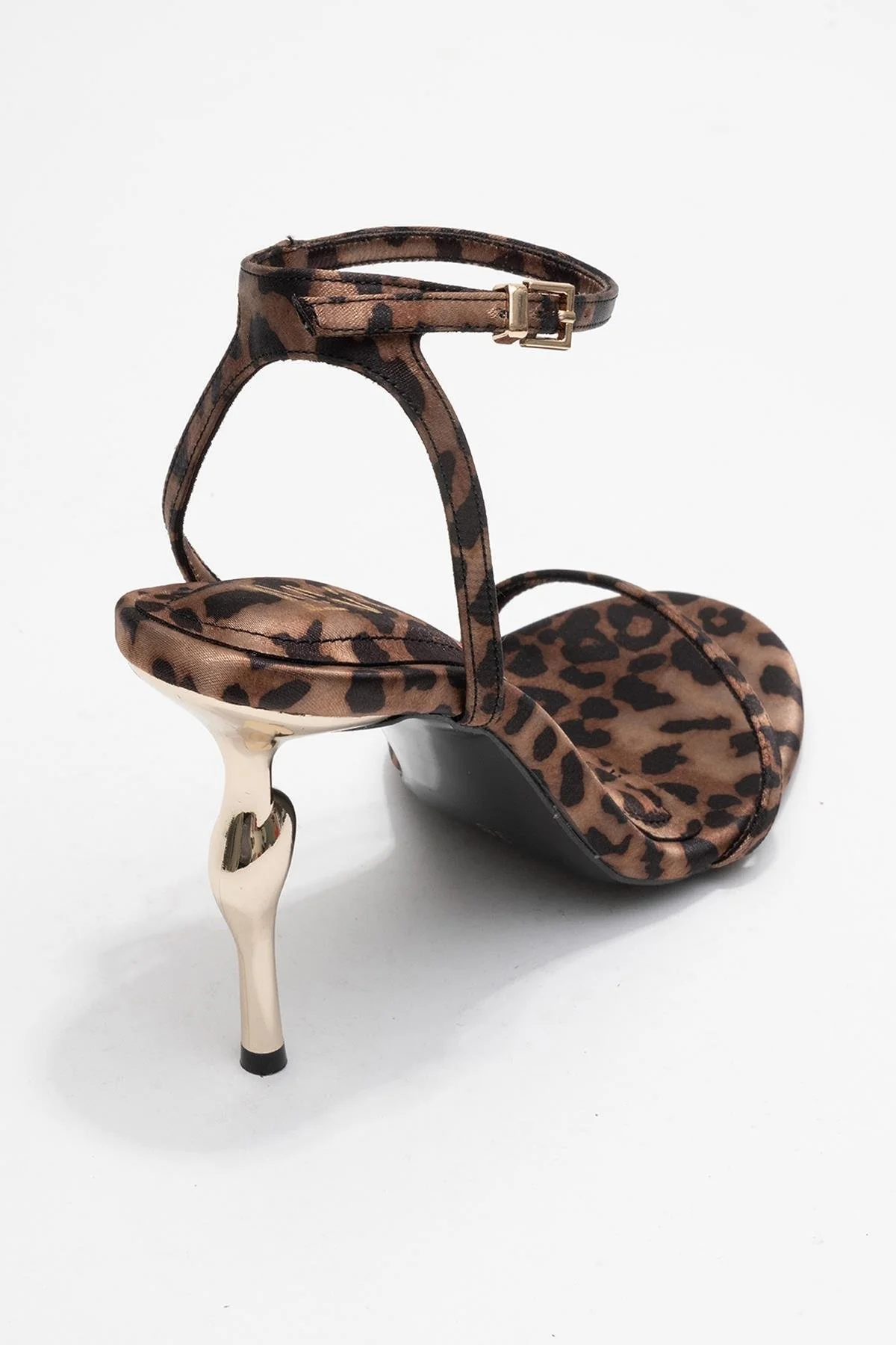 Jasmin - Black/Yellow Patterned Single-Band Stiletto Heel Shoe (Women) - Image 5