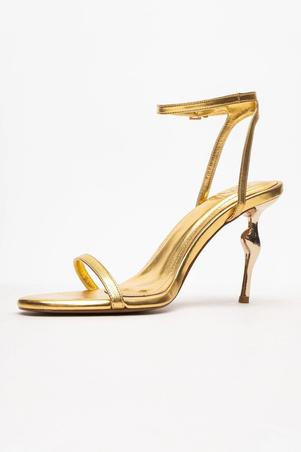 Jasmin - Gold Single-Strap High Heel (Women) - Image 3