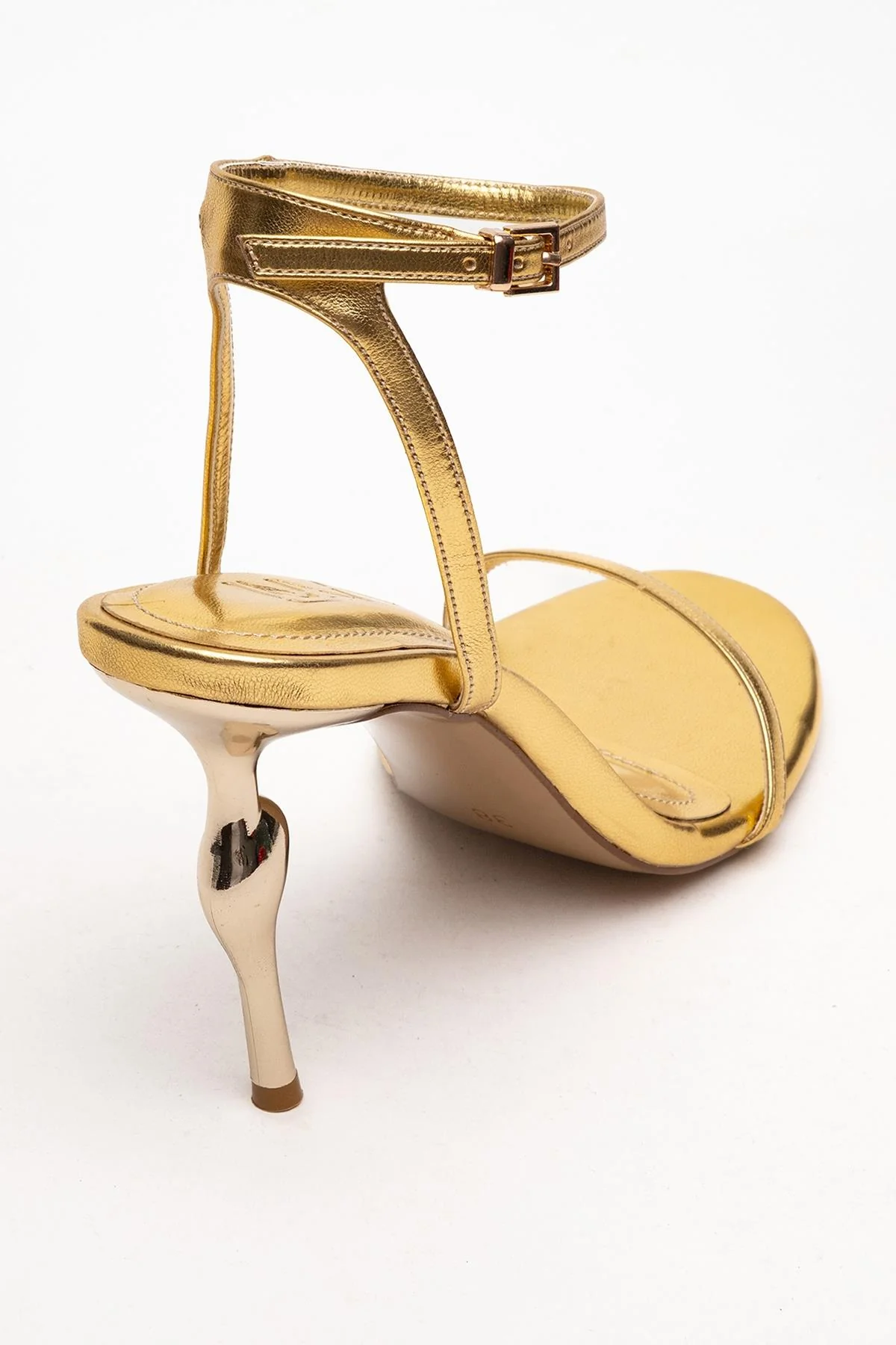 Jasmin - Gold Single-Strap High Heel (Women) - Image 4