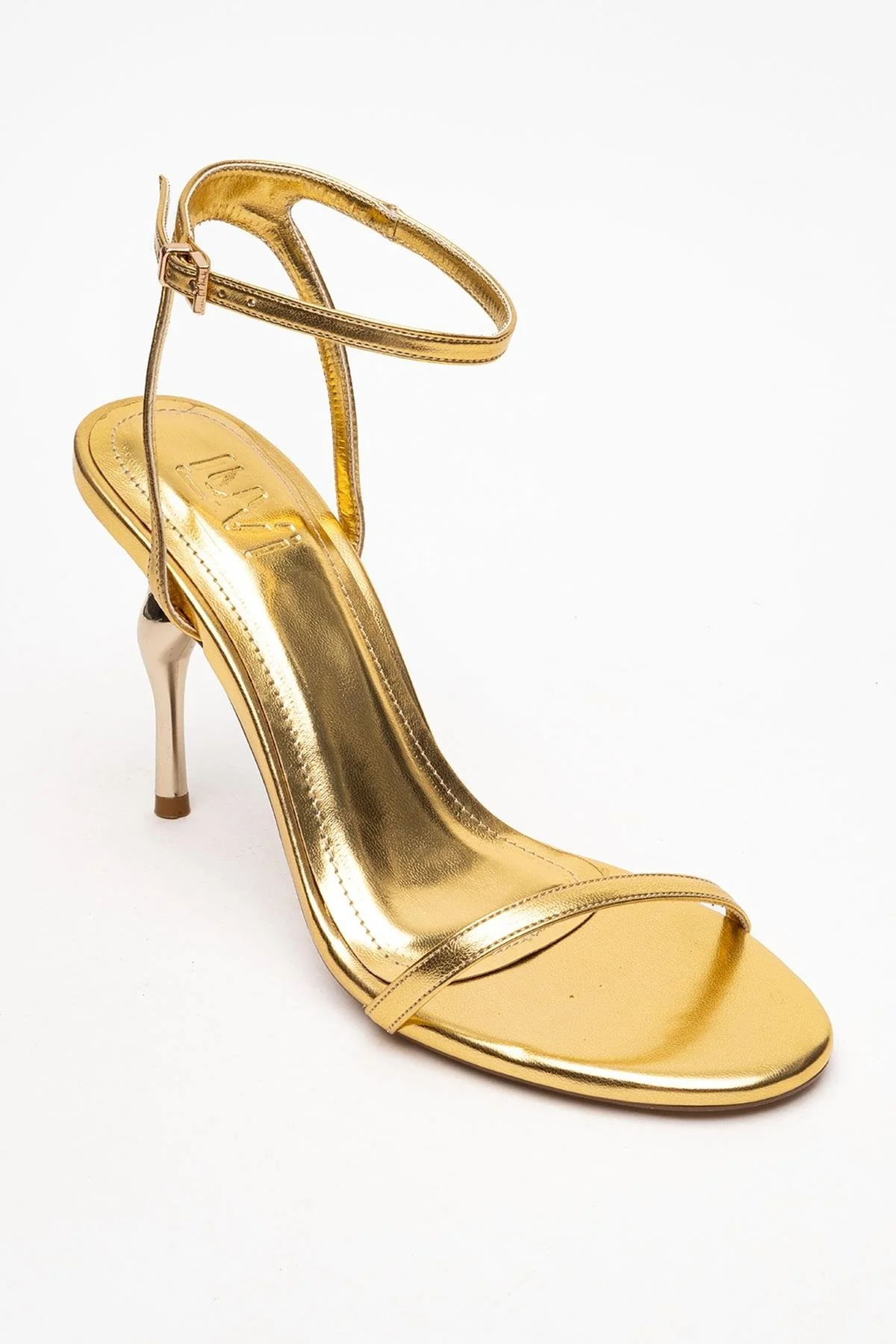 Jasmin - Gold Single-Strap High Heel (Women) - Image 5