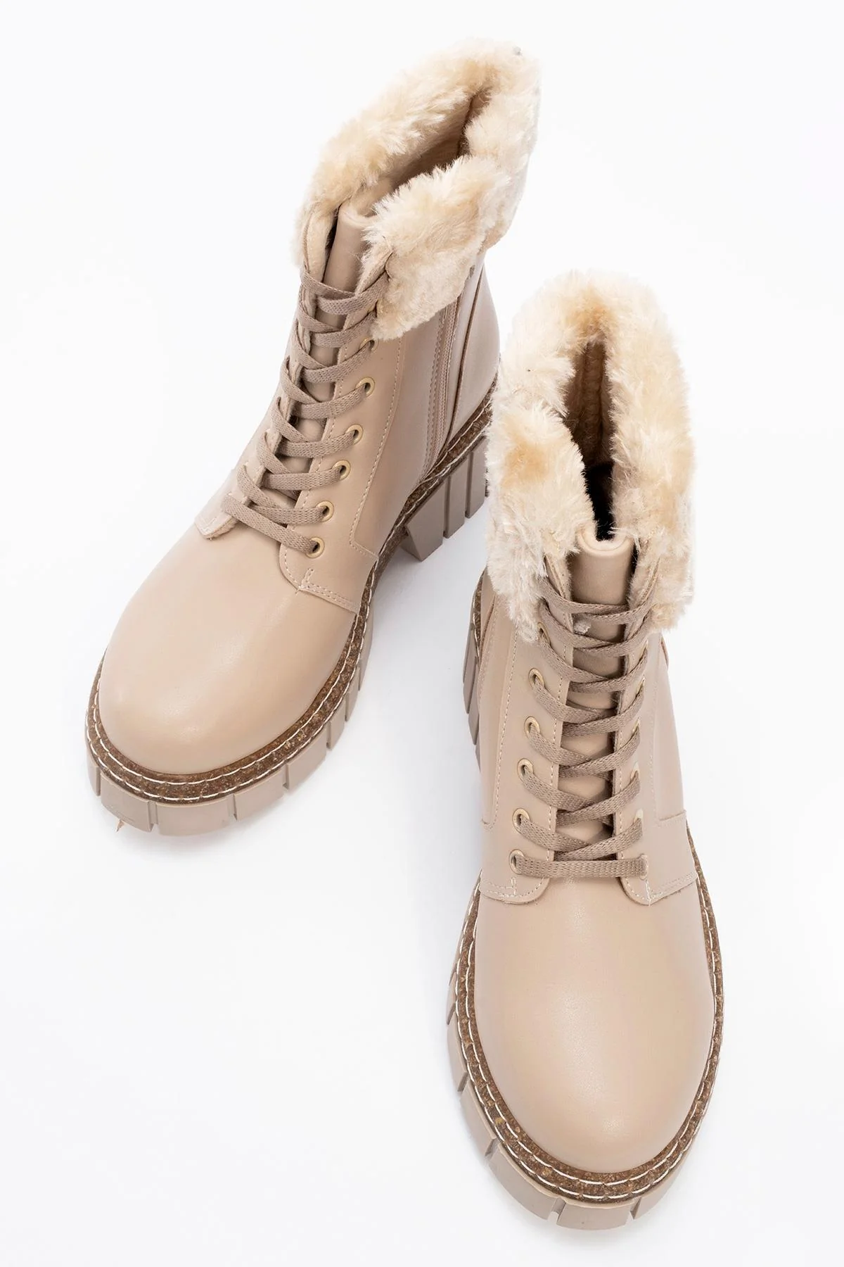 Jayla - Beige Boot (Women) - Image 2