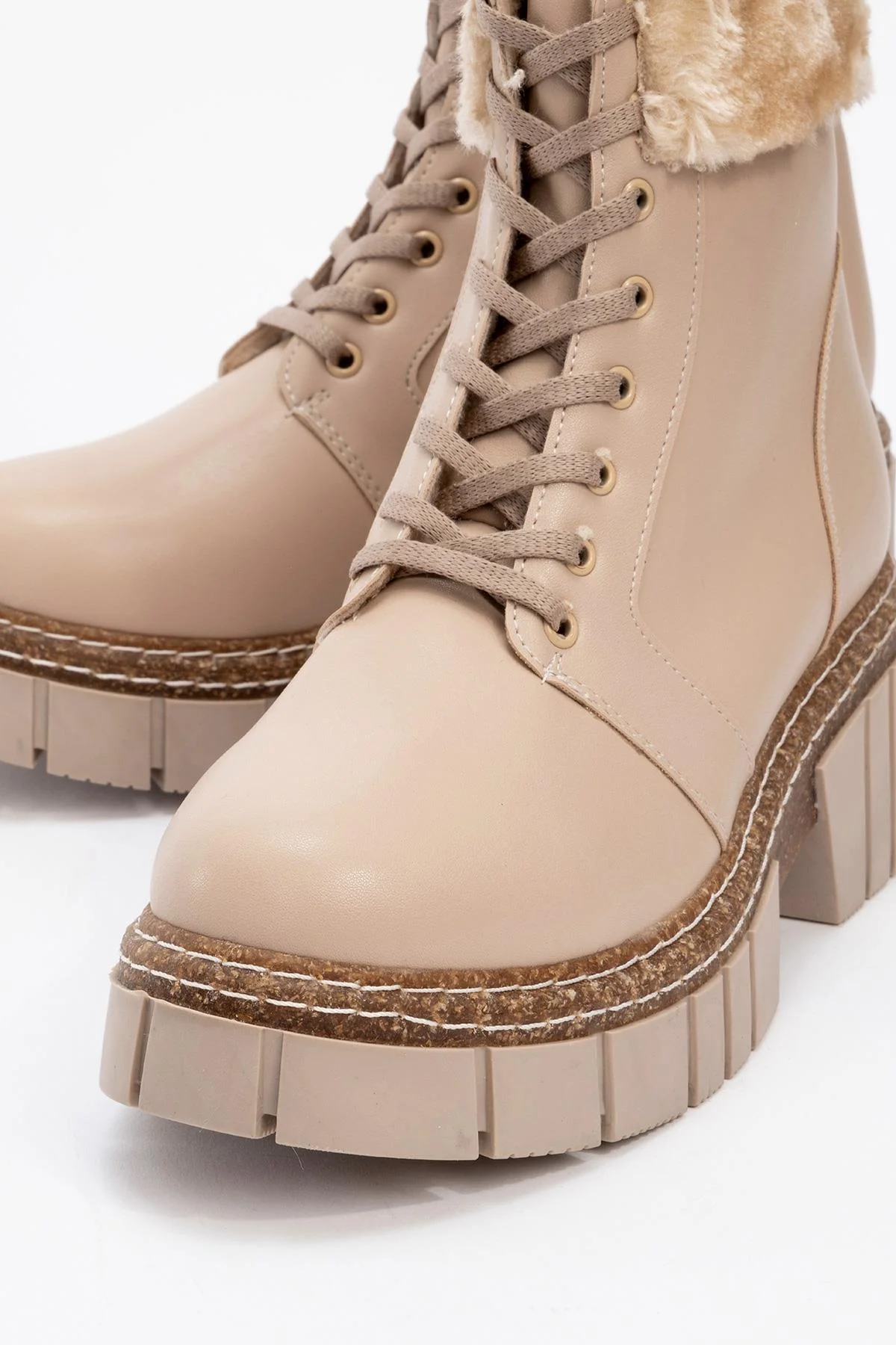 Jayla - Beige Boot (Women) - Image 3