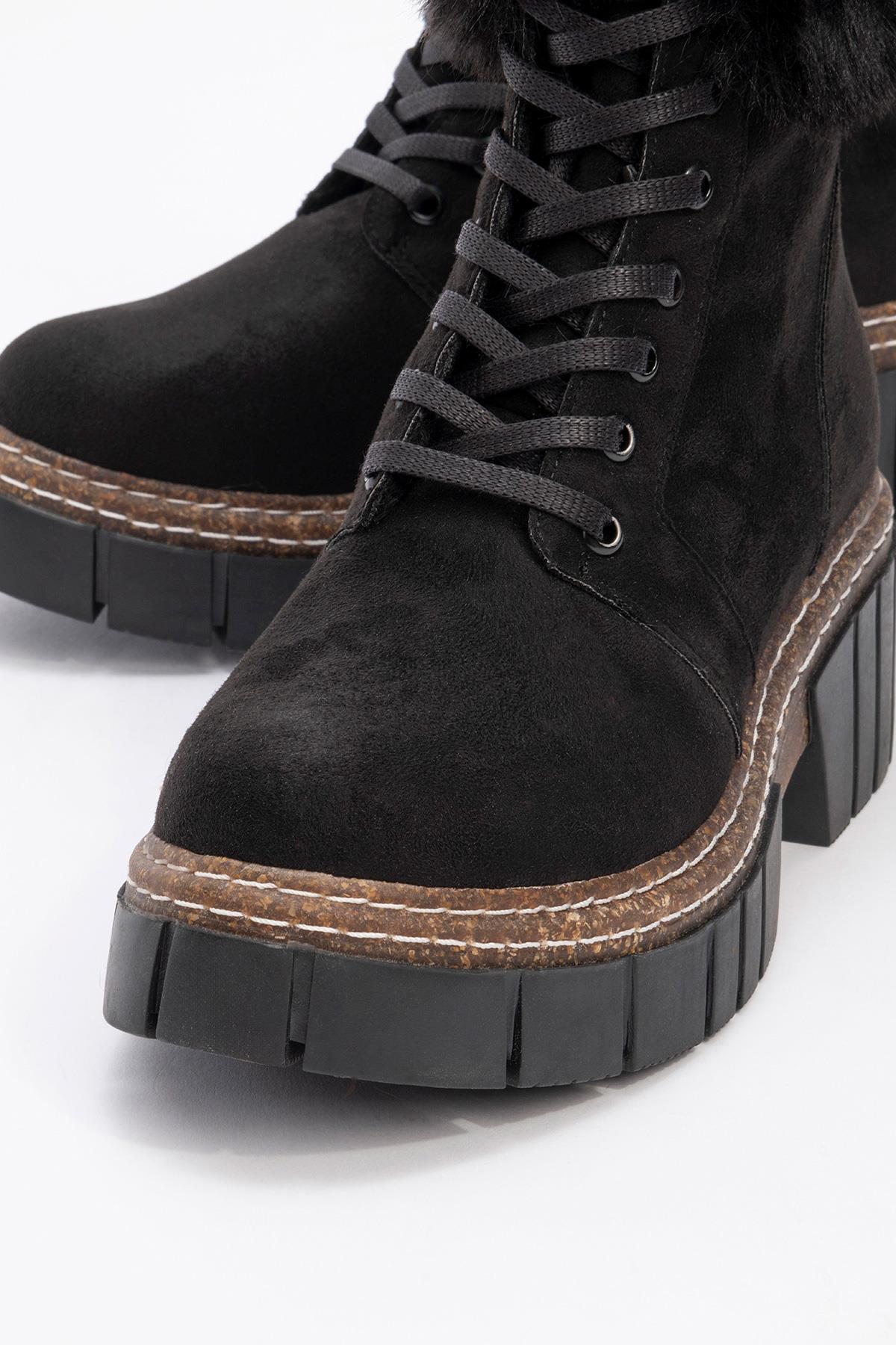 Jayla - Black Suede Boot (Women) - Image 3