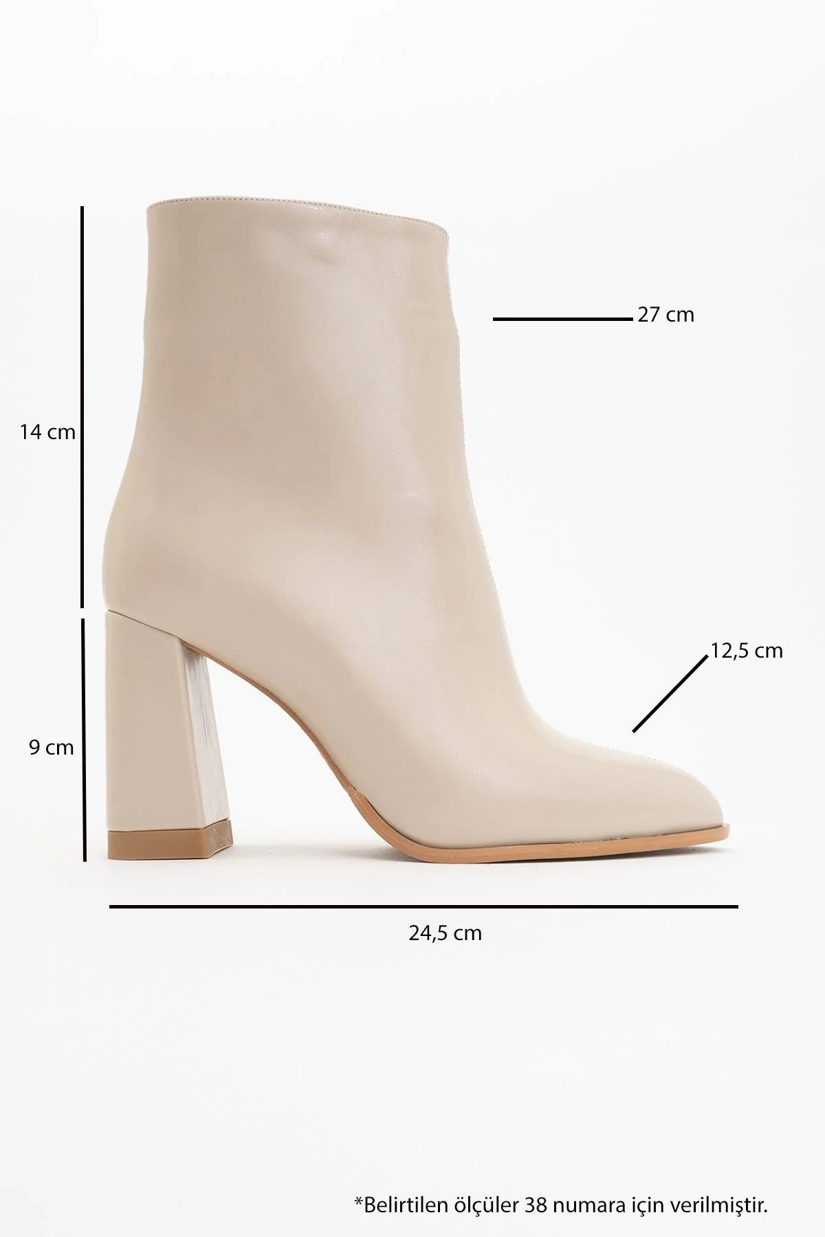 Jewel Beige Cilt High Heel Boot (Women) - Image 5