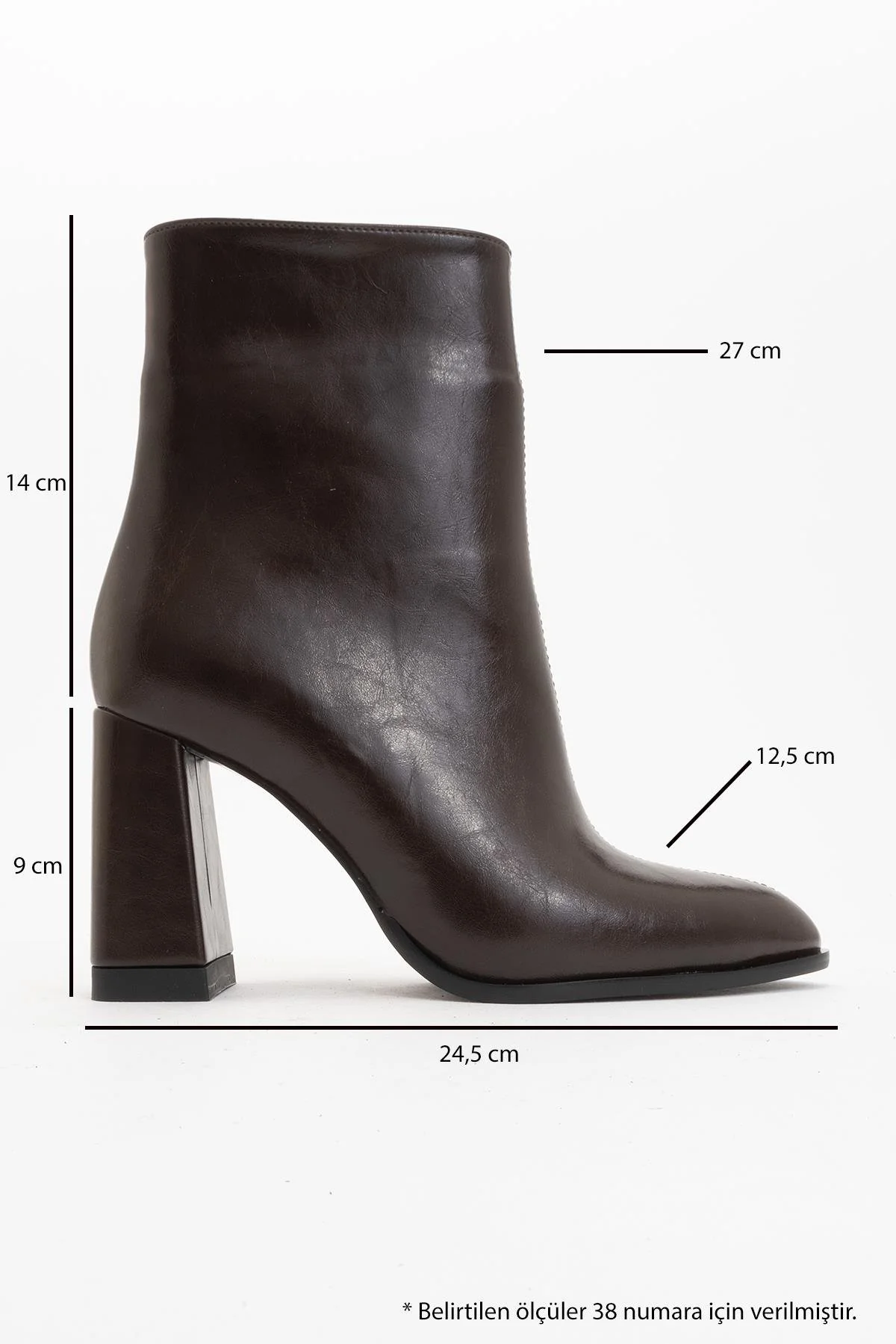 Jewel Brown High Heel Boot (Women) - Image 5