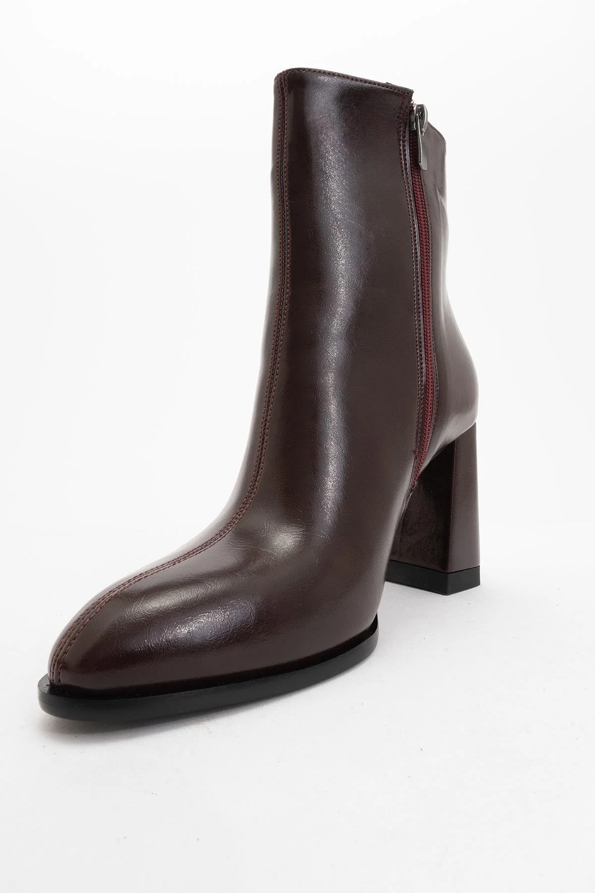 Jewel Burgundy High Heel Boot (Women) - Image 3