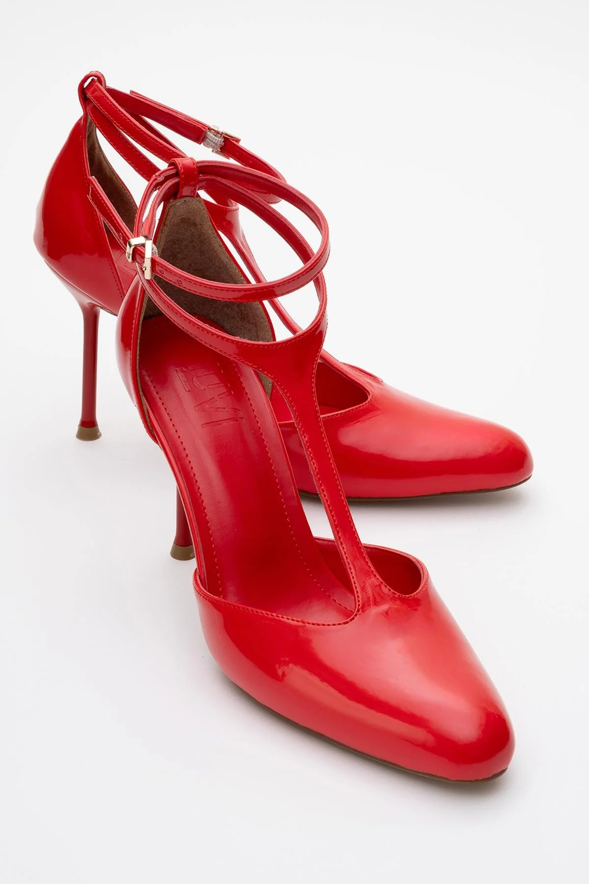 Jon - Red Patent Stiletto Heel Shoe (Women)