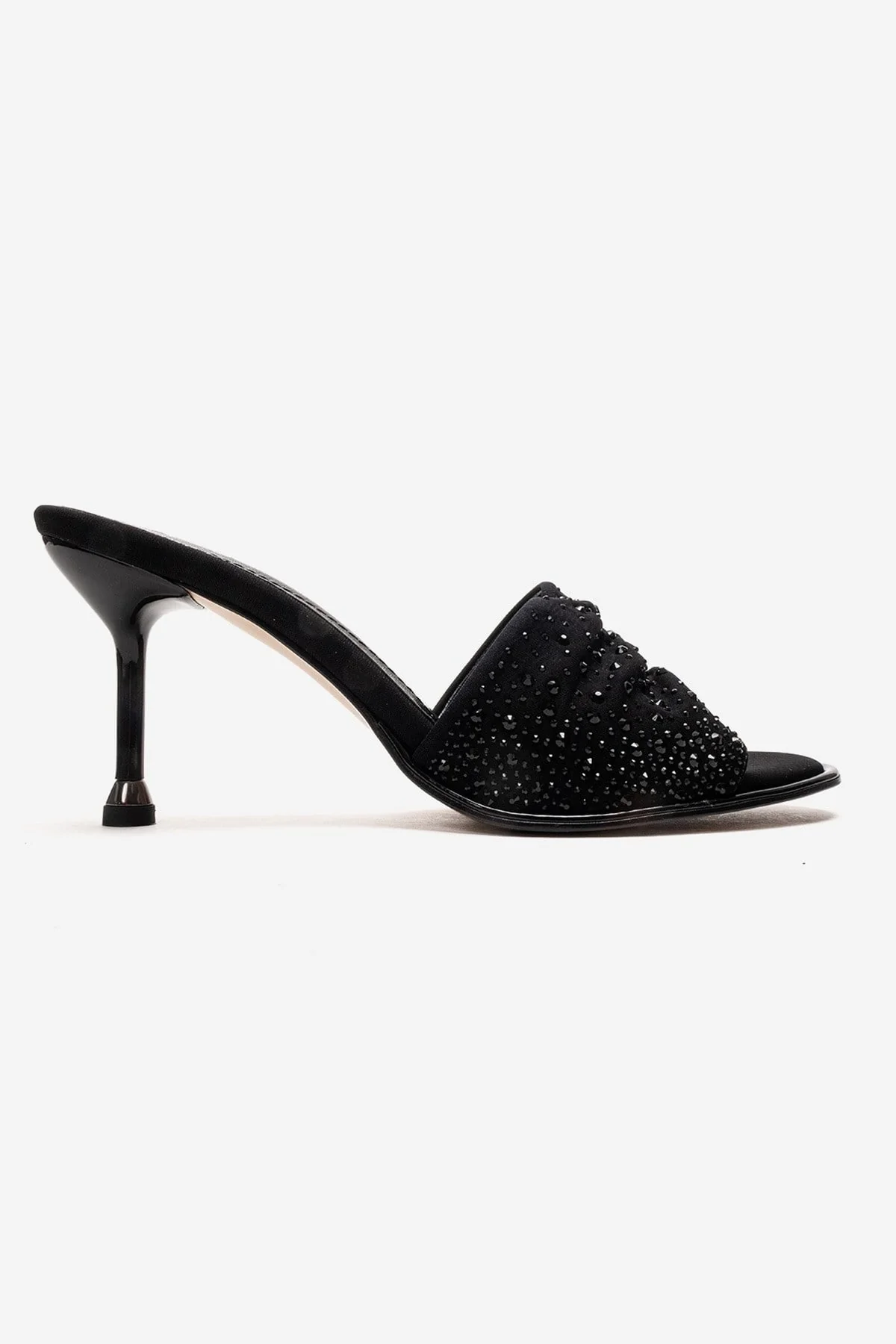 Karina - Black Stiletto Mule (Women) - Image 4
