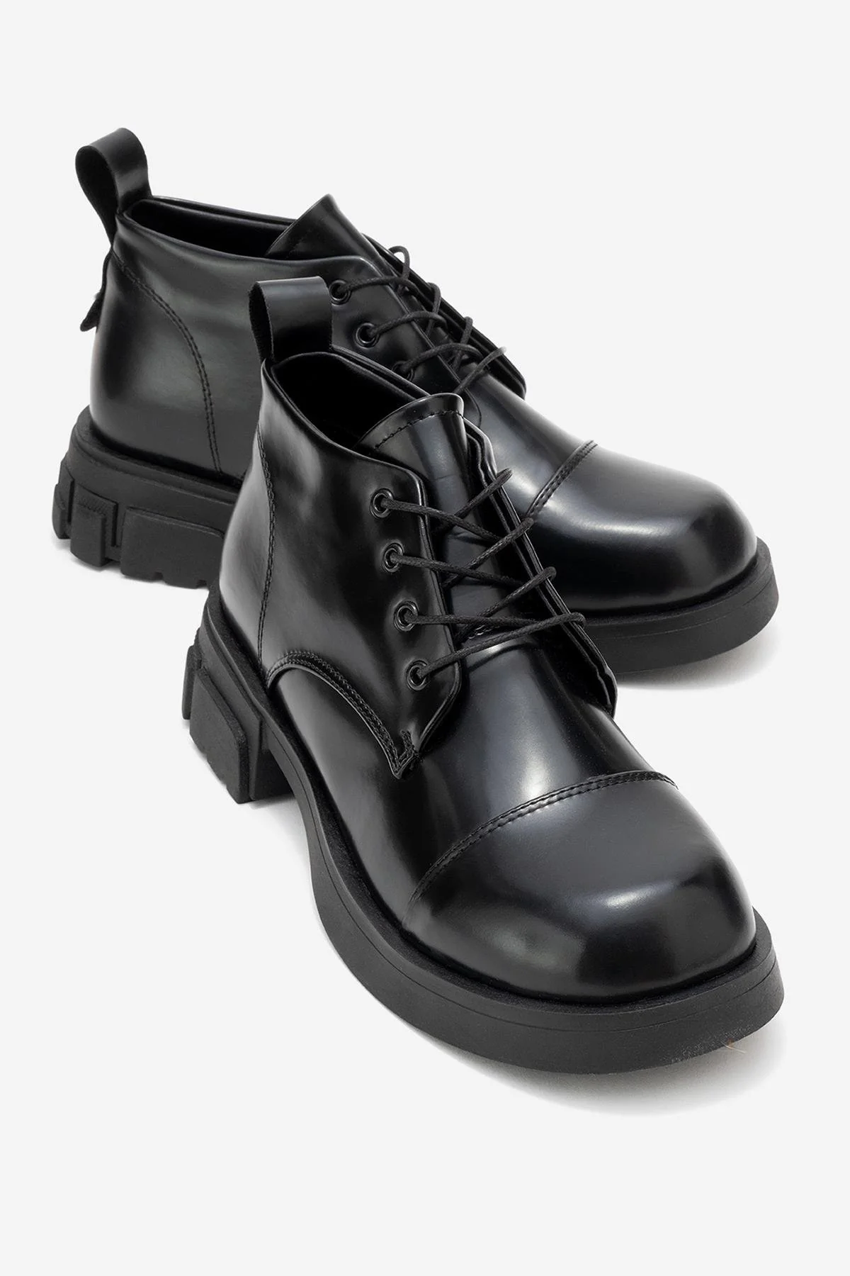 Lagom - Black Ankle Boot (Women)
