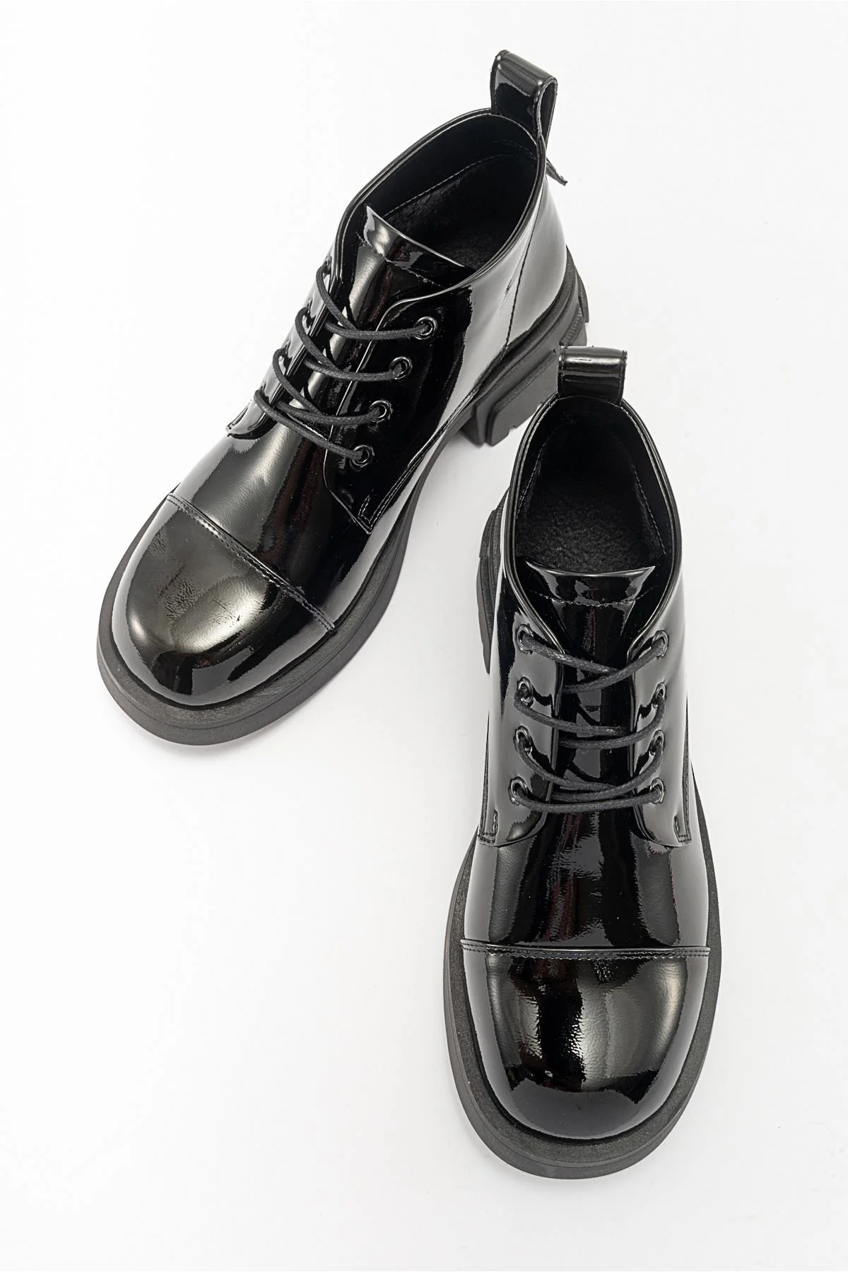 Lagom - Black Patent Boot (Women) - Image 4