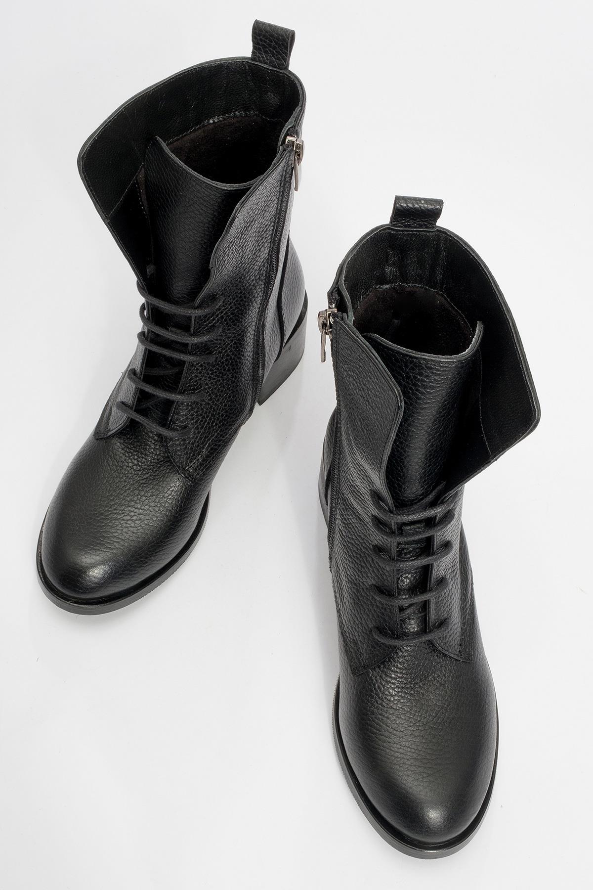 Lana Black Leather Boot (Women) - Image 2
