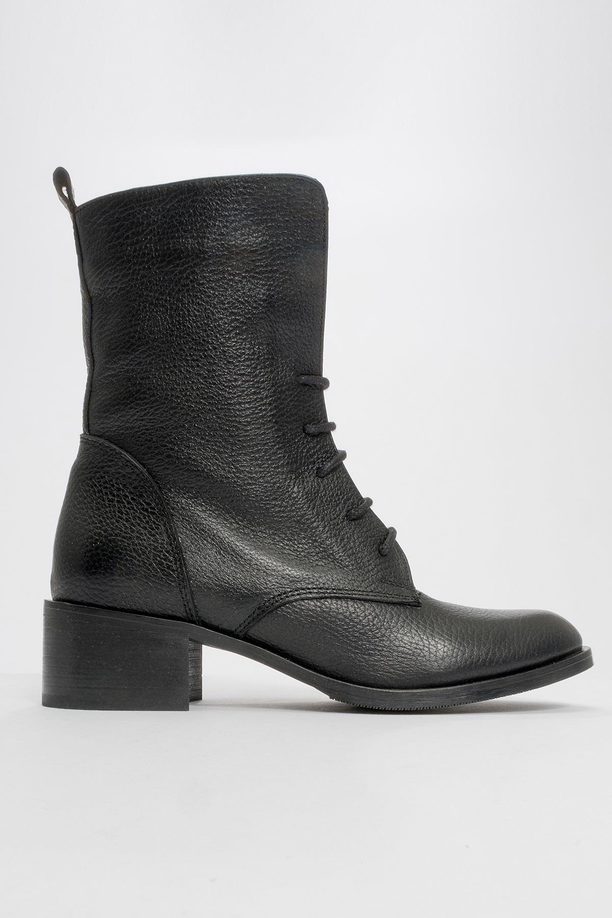 Lana Black Leather Boot (Women) - Image 4