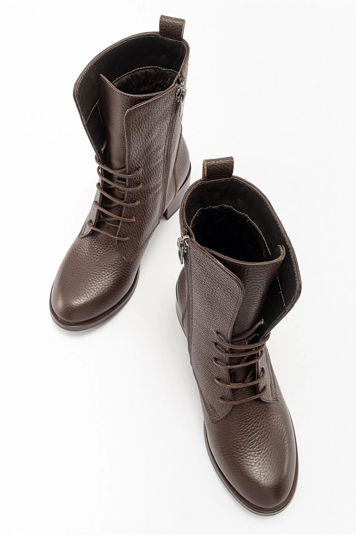 Lana Brown Leather Boot (Women) - Image 4