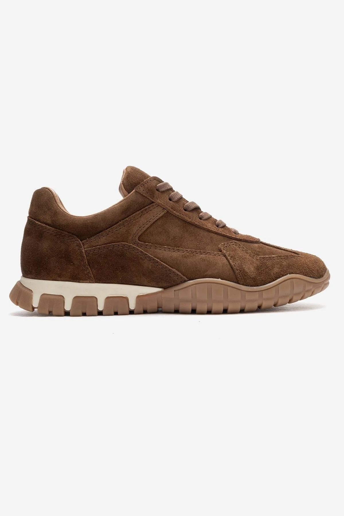 LARS - Cognac Suede Genuine Leather Sneaker (Women) - Image 6