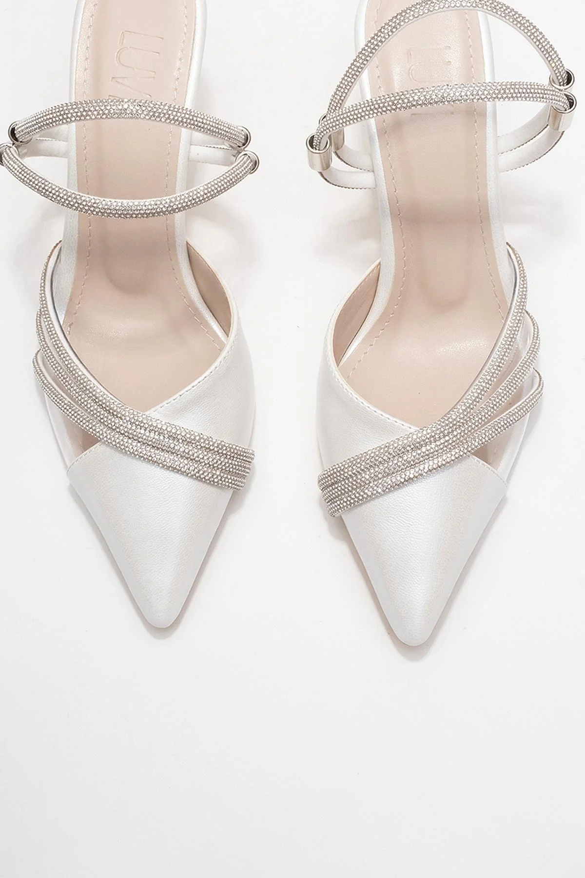 Lavie - Pearl Synthetic Leather Strappy Jeweled Dress Shoe (Women) - Image 2