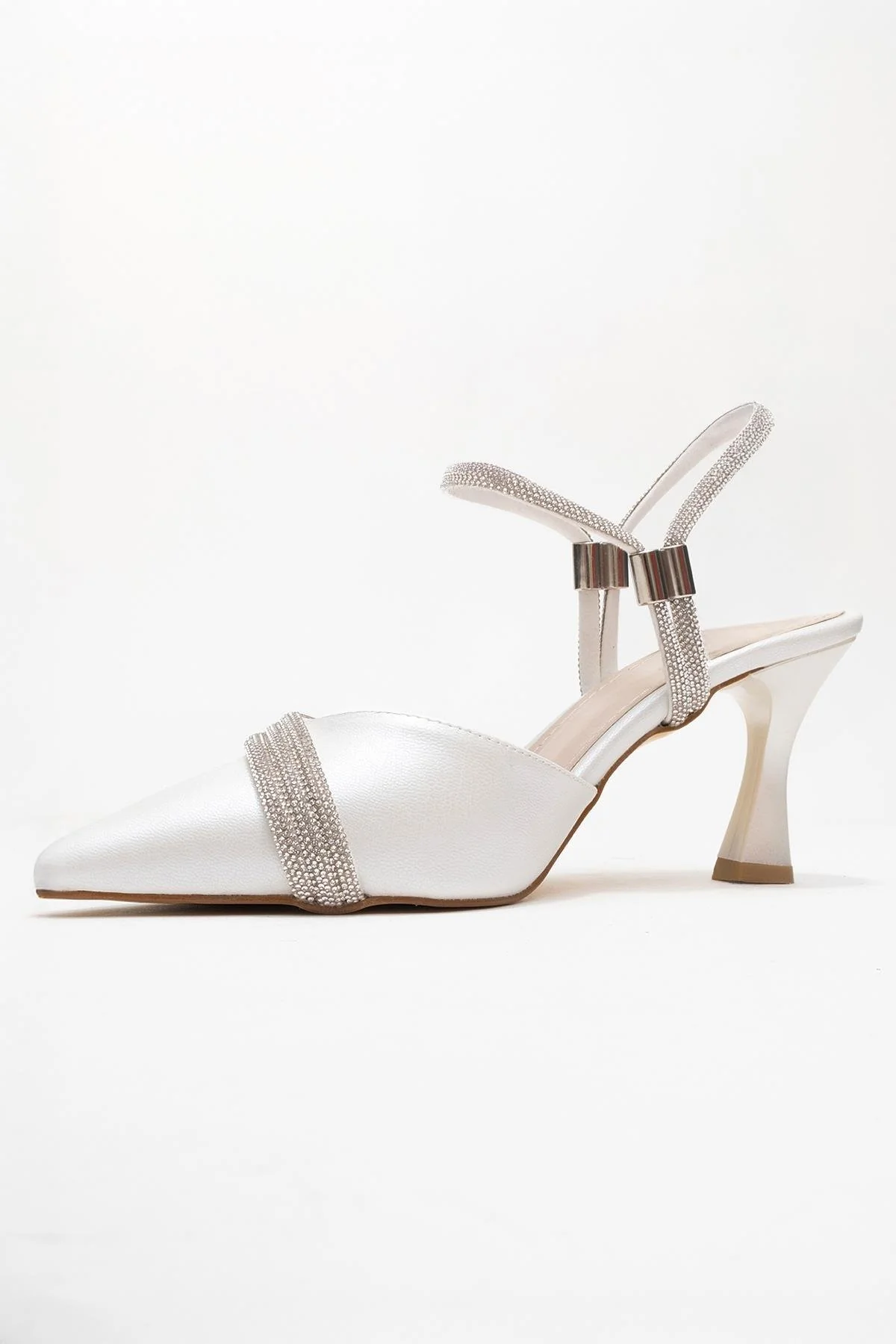 Lavie - Pearl Synthetic Leather Strappy Jeweled Dress Shoe (Women) - Image 4