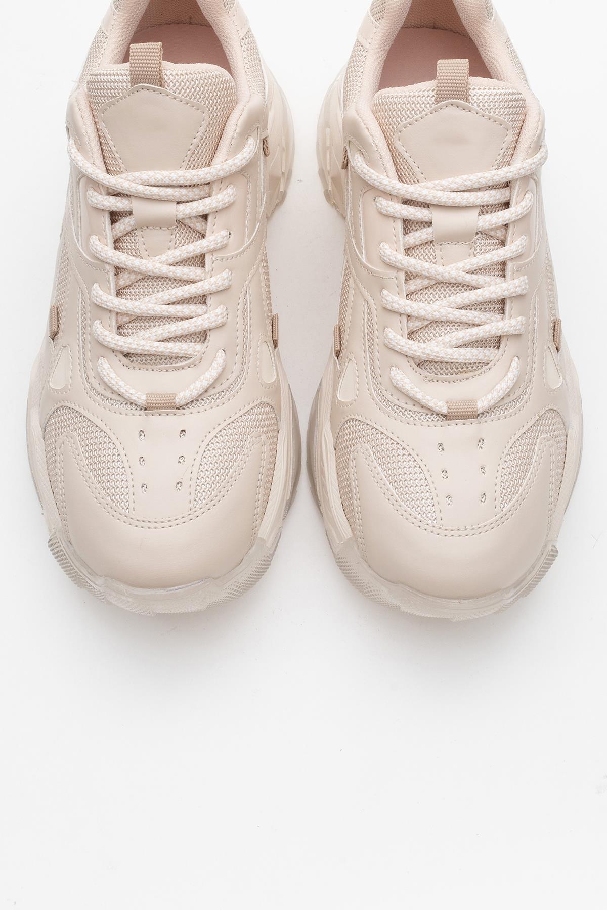 Loretta - Beige Sneaker (Women) - Image 2