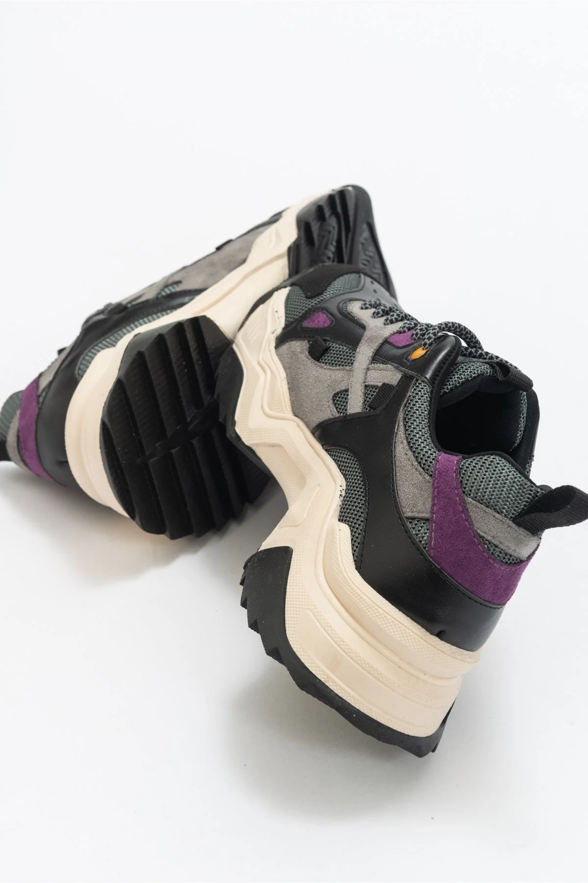 Loretta - Black-Purple Multi Sneaker (Women) - Image 5