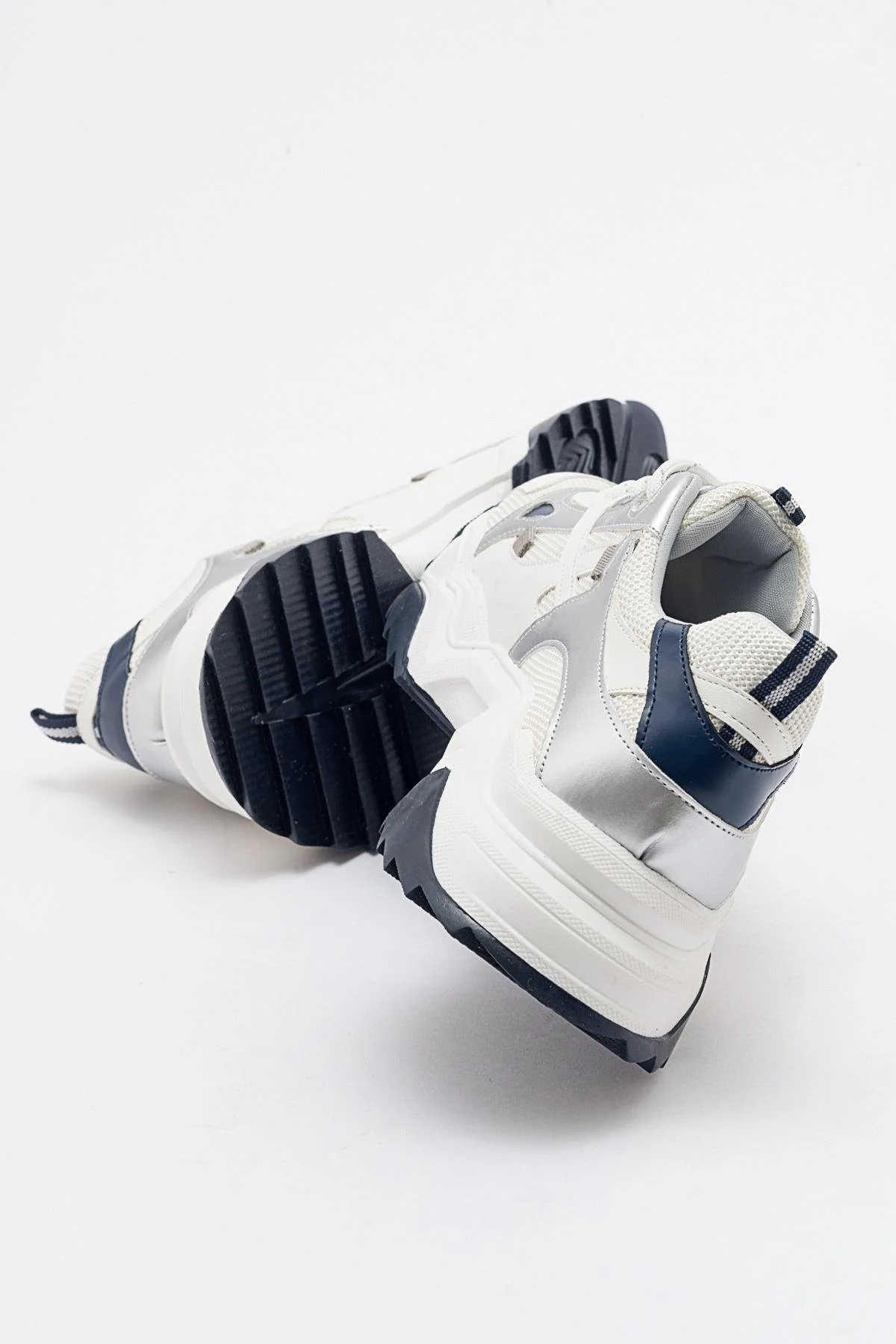 Loretta - White-Navy Sneaker (Women) - Image 4