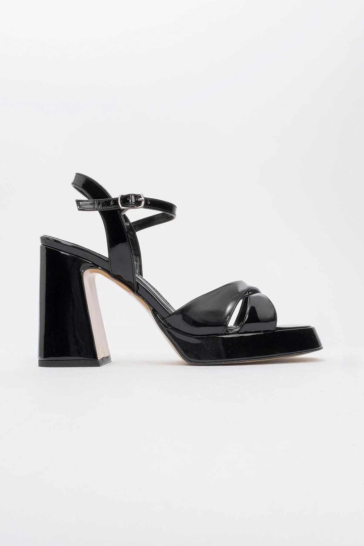 Lello - Black Patent Platform Pump (Women) - Image 4
