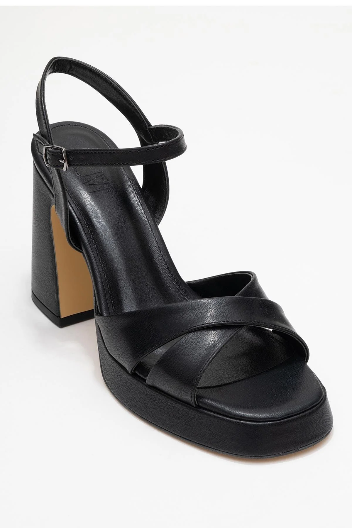 Lello - Black Platform Heel Shoe (Women) - Image 3