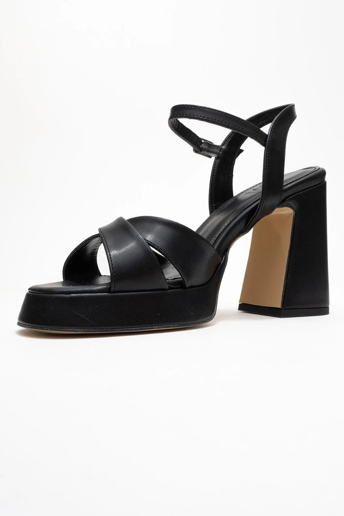 Lello - Black Platform Heel Shoe (Women) - Image 4