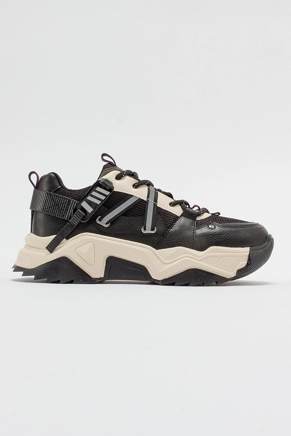 Maggie - Black Purple Sport Sneakers (Women) - Image 6