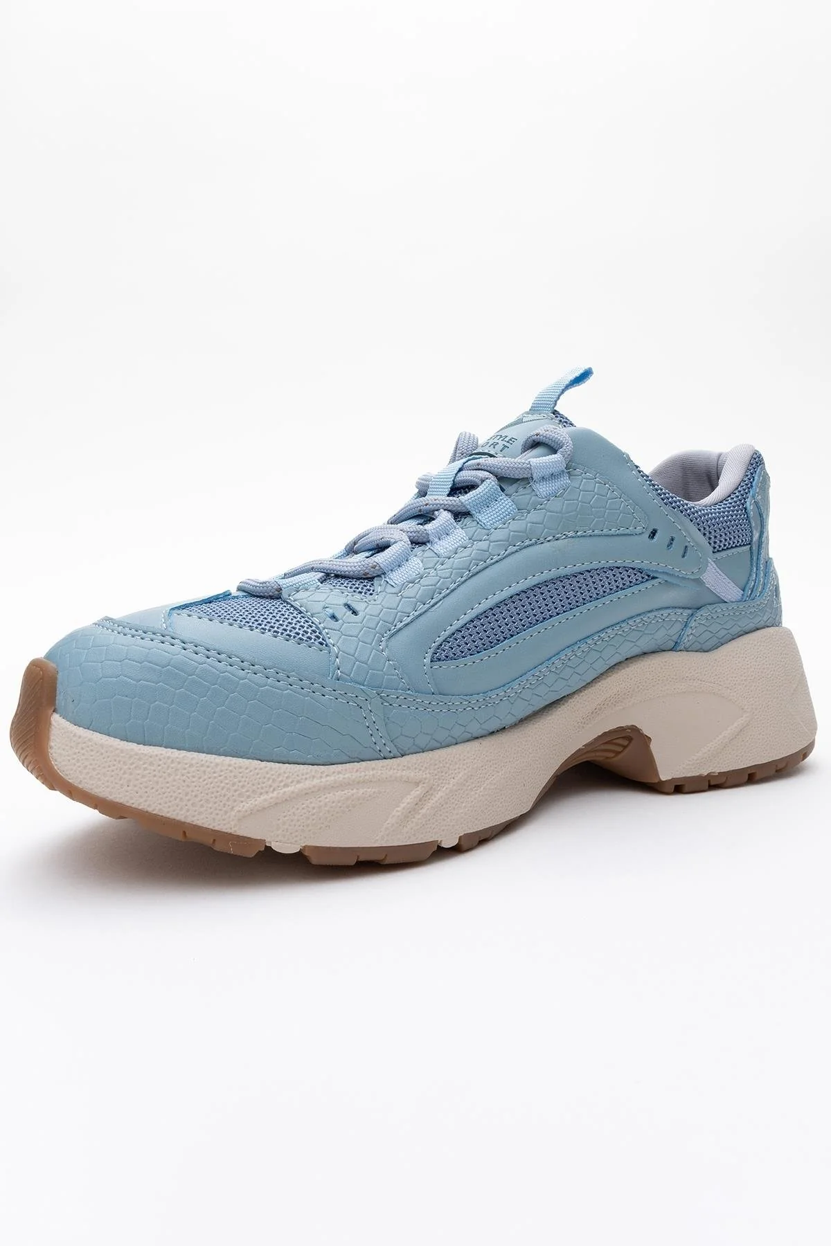 Bambi - Blue Printed Mesh Sneaker (Women) - Image 4