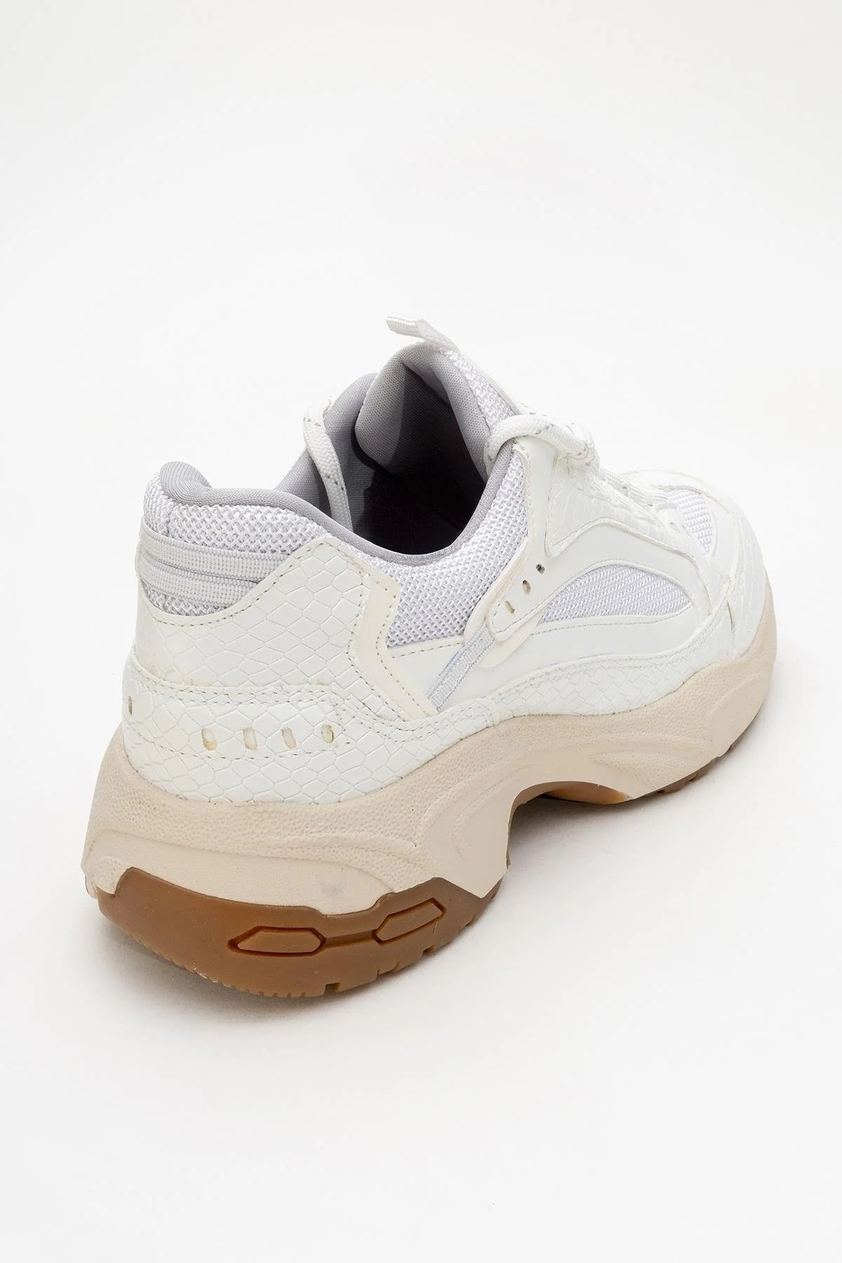 Bambi - White Printed Mesh Sneaker (Women) - Image 4