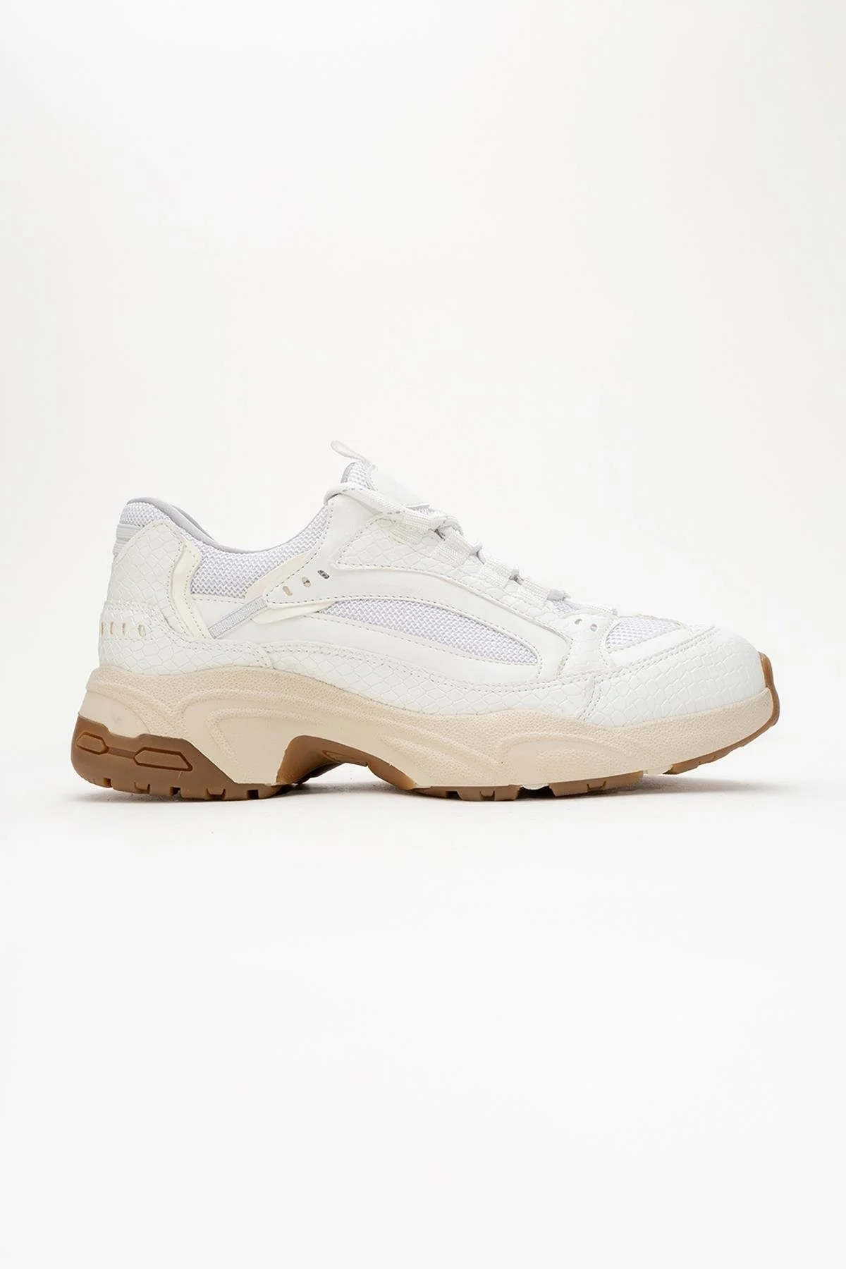 Bambi - White Printed Mesh Sneaker (Women) - Image 5