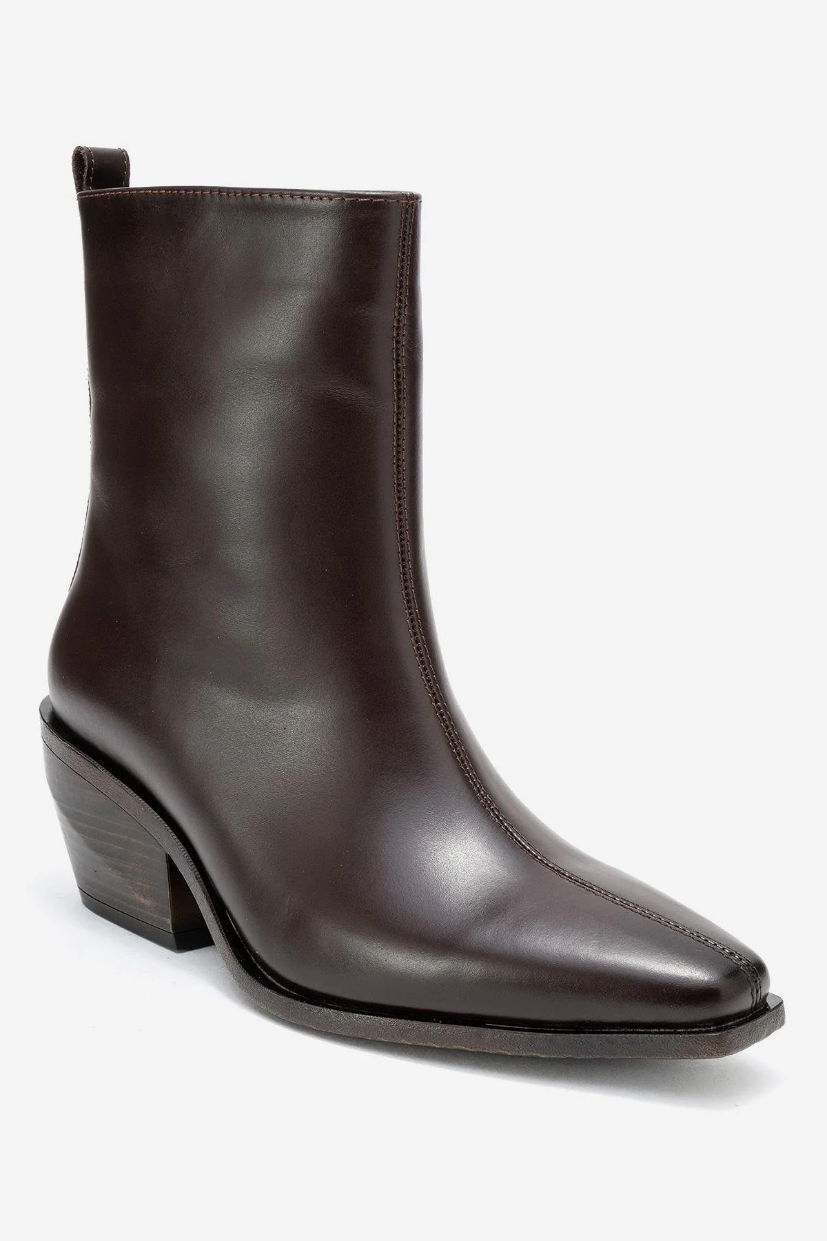 Lexia - Brown Genuine Leather Western Boot (Women) - Image 3