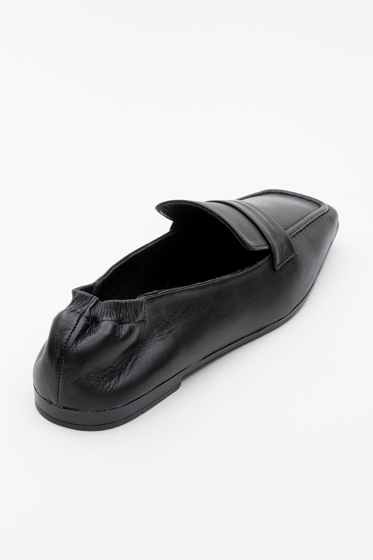 Liepa - Black Leather Loafers (Women) - Image 4