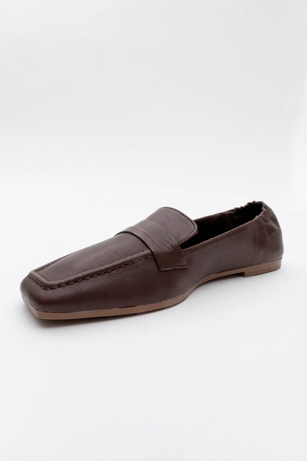 Liepa - Brown Leather Loafers (Women) - Image 3