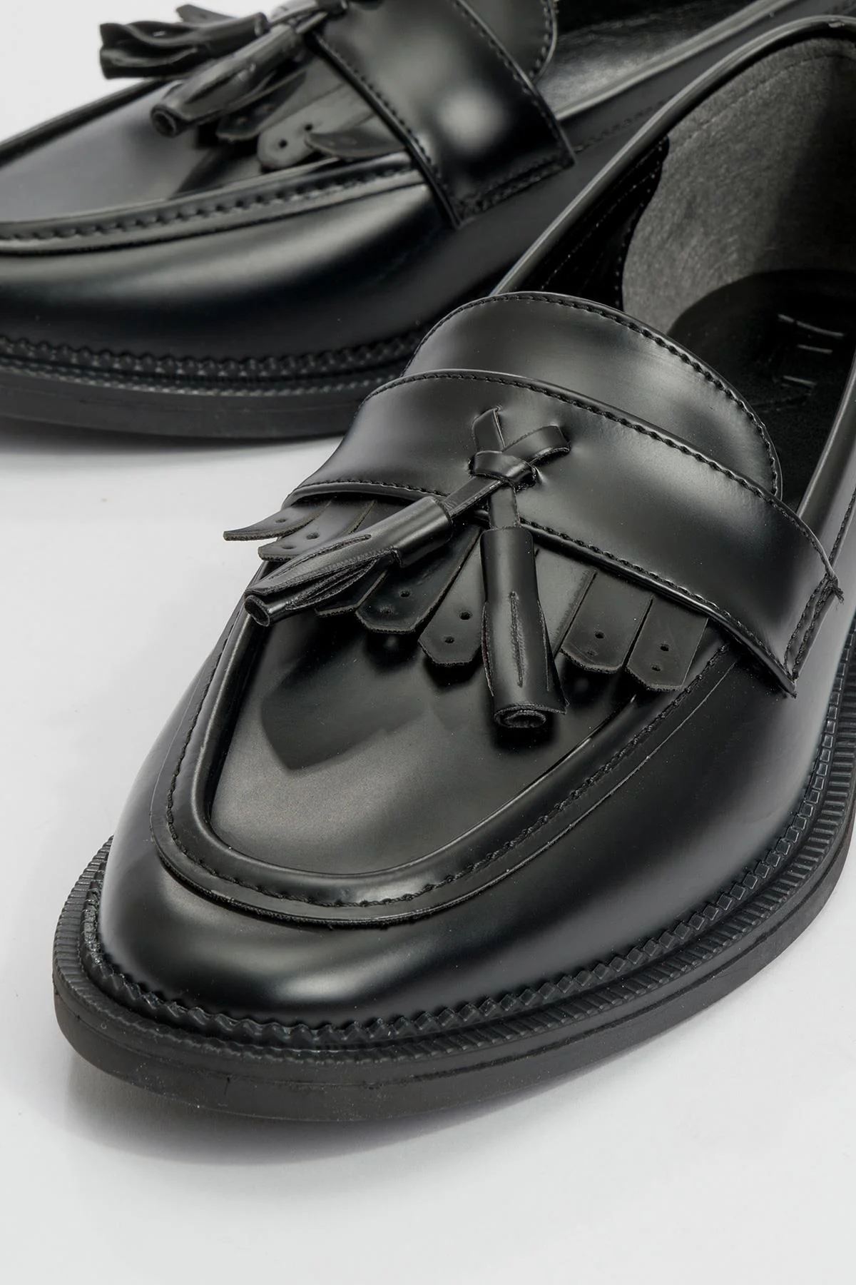 Lily - Black Matte Patent Loafer (Women) - Image 3