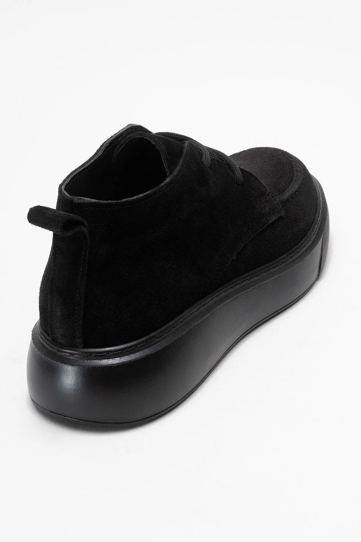 Lilya - Black Genuine Leather Chukka Boot (Women) - Image 5