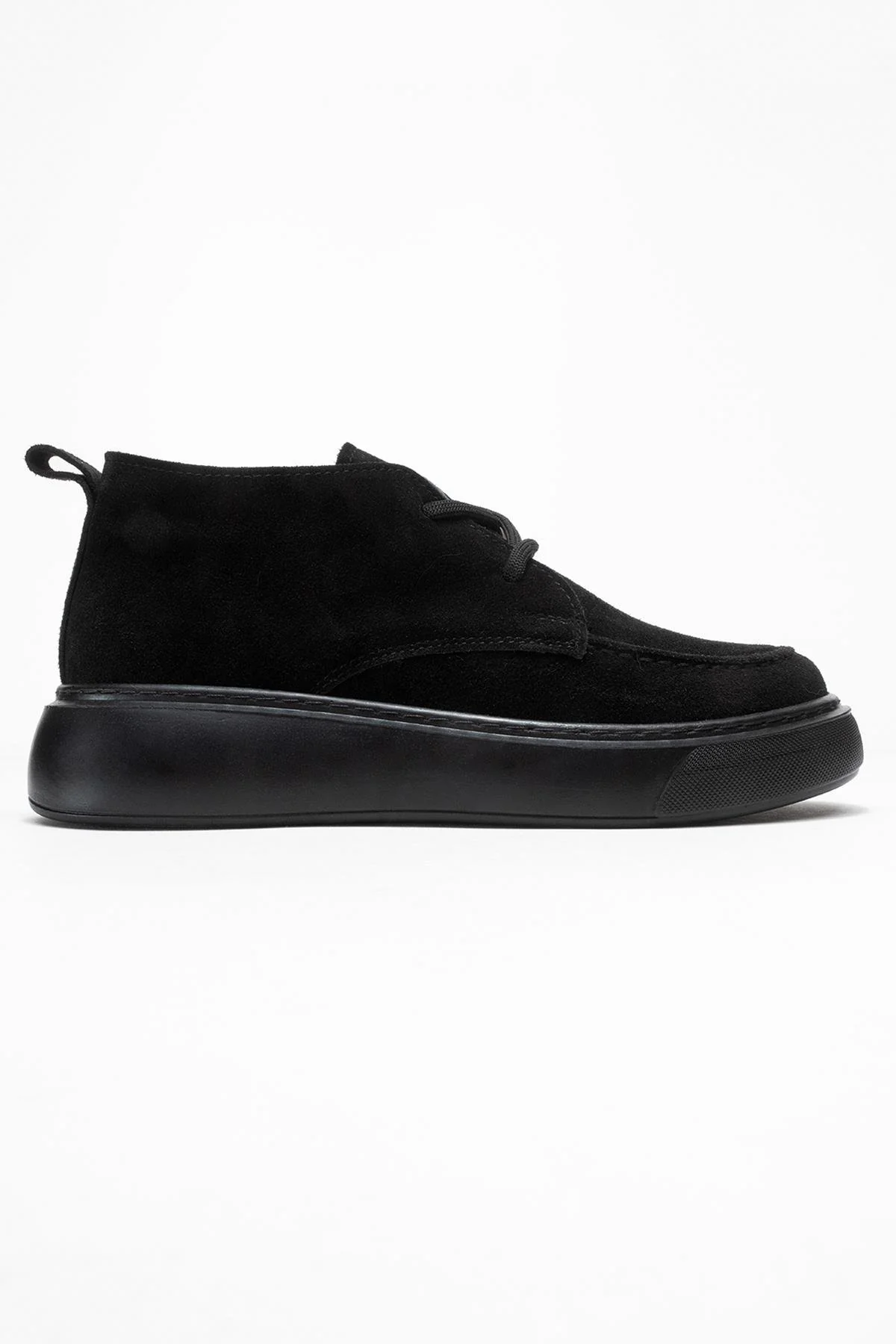 Lilya - Black Genuine Leather Chukka Boot (Women) - Image 6