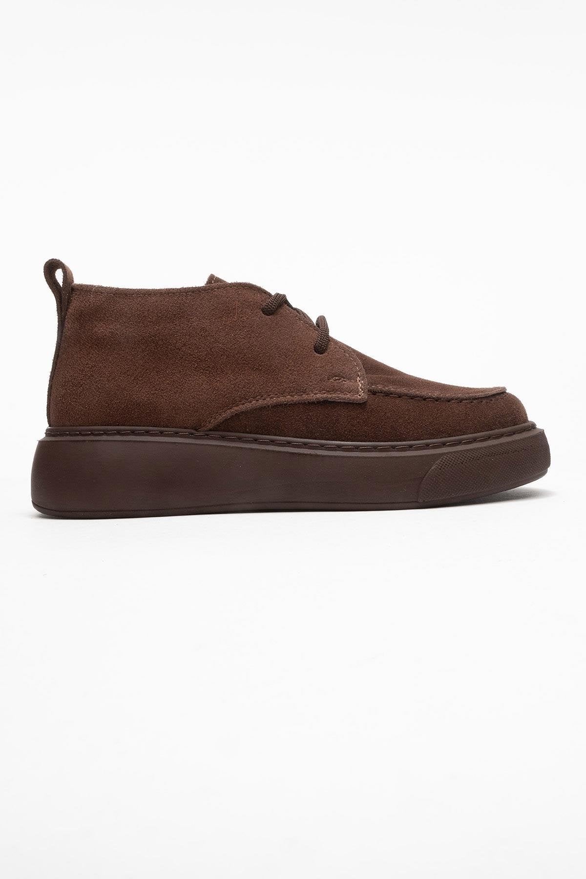 Lilya - Taupe Genuine Leather Chukka Boot (Women) - Image 6