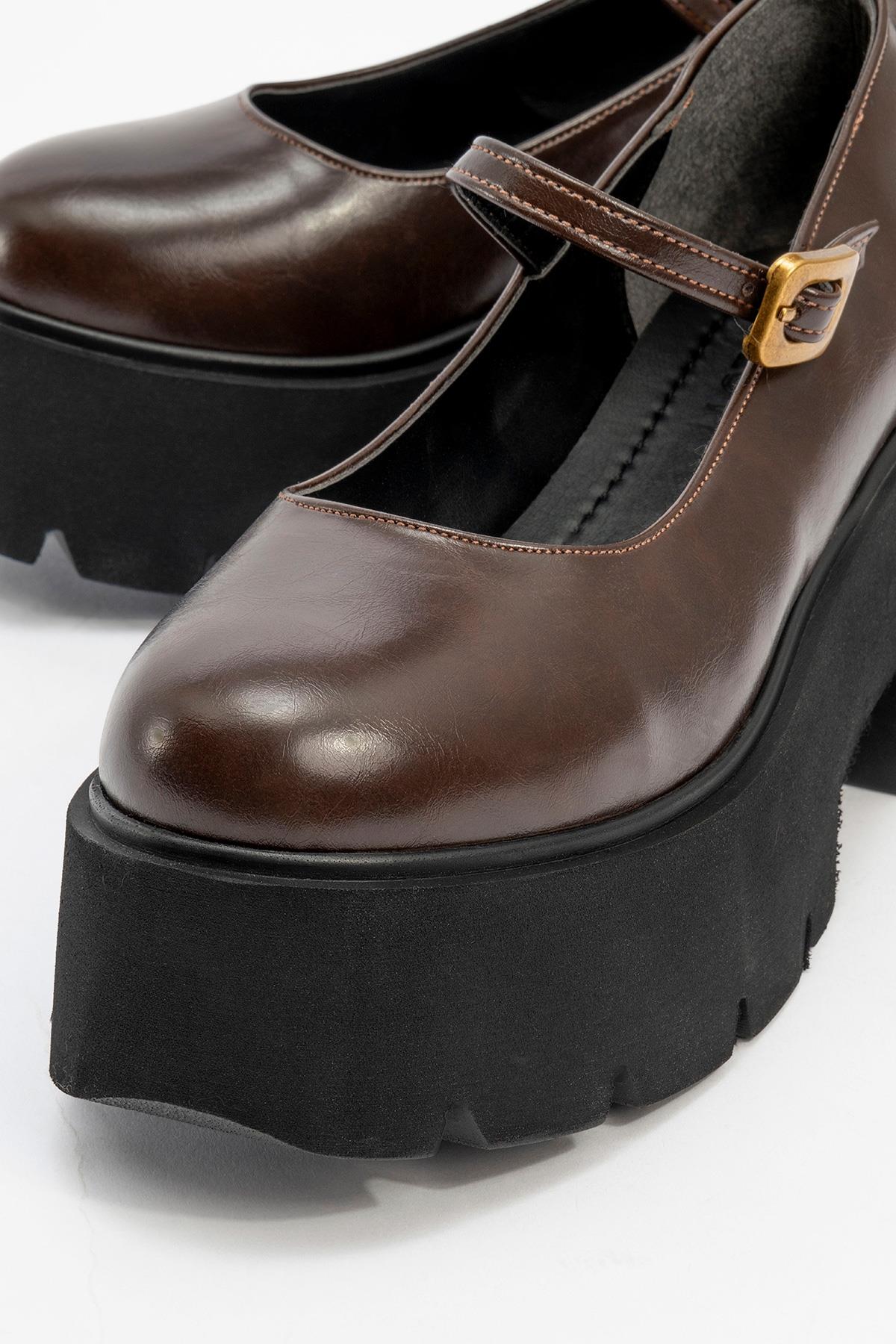 Linley Brown Platform Loafer (Women) - Image 3