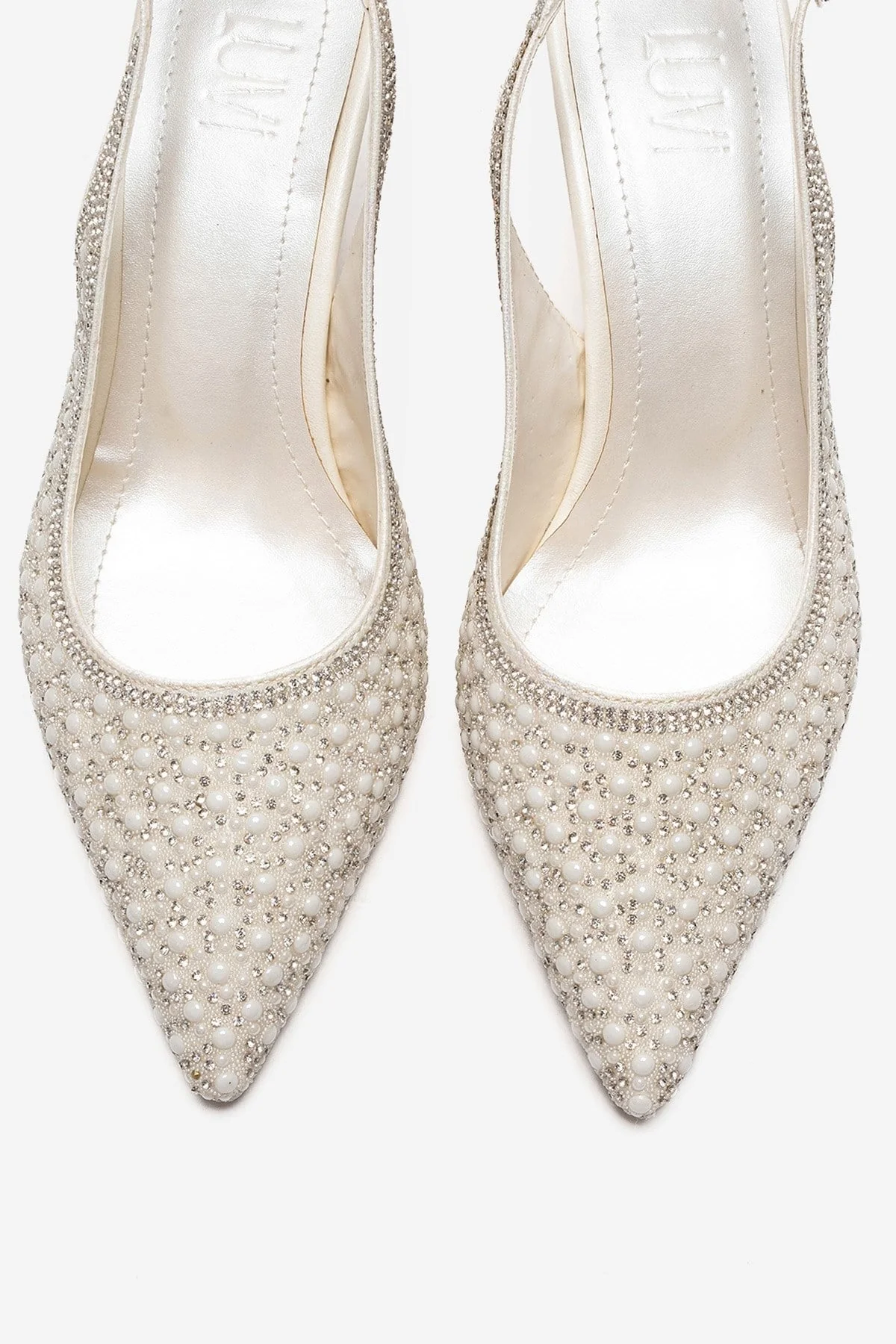 LINNEA - Off-White Stiletto Pump (Women) - Image 2