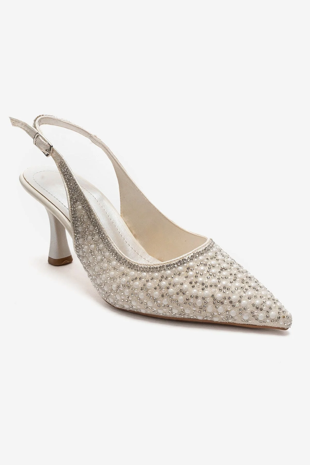 LINNEA - Off-White Stiletto Pump (Women) - Image 3