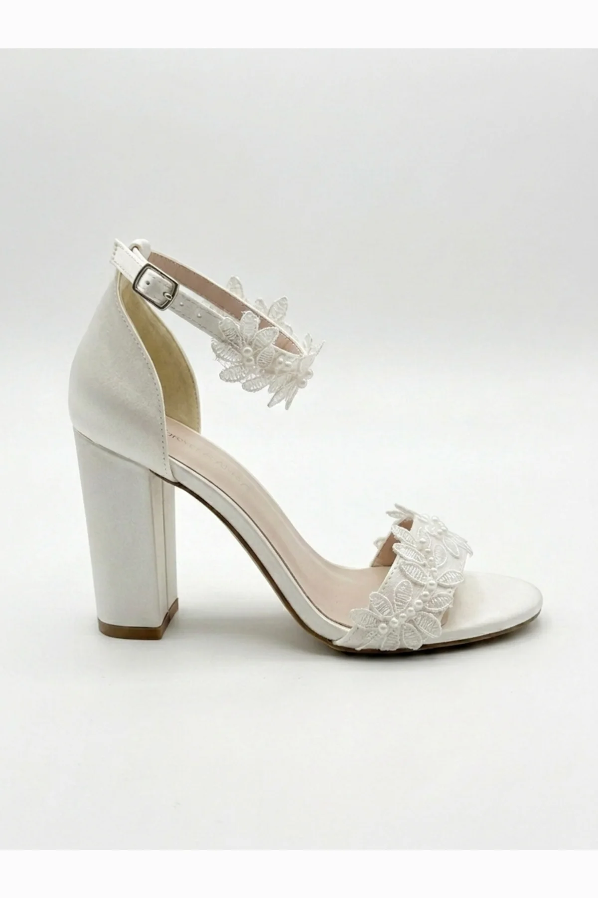 Lirielle Lace Wedding Heels - Image 2