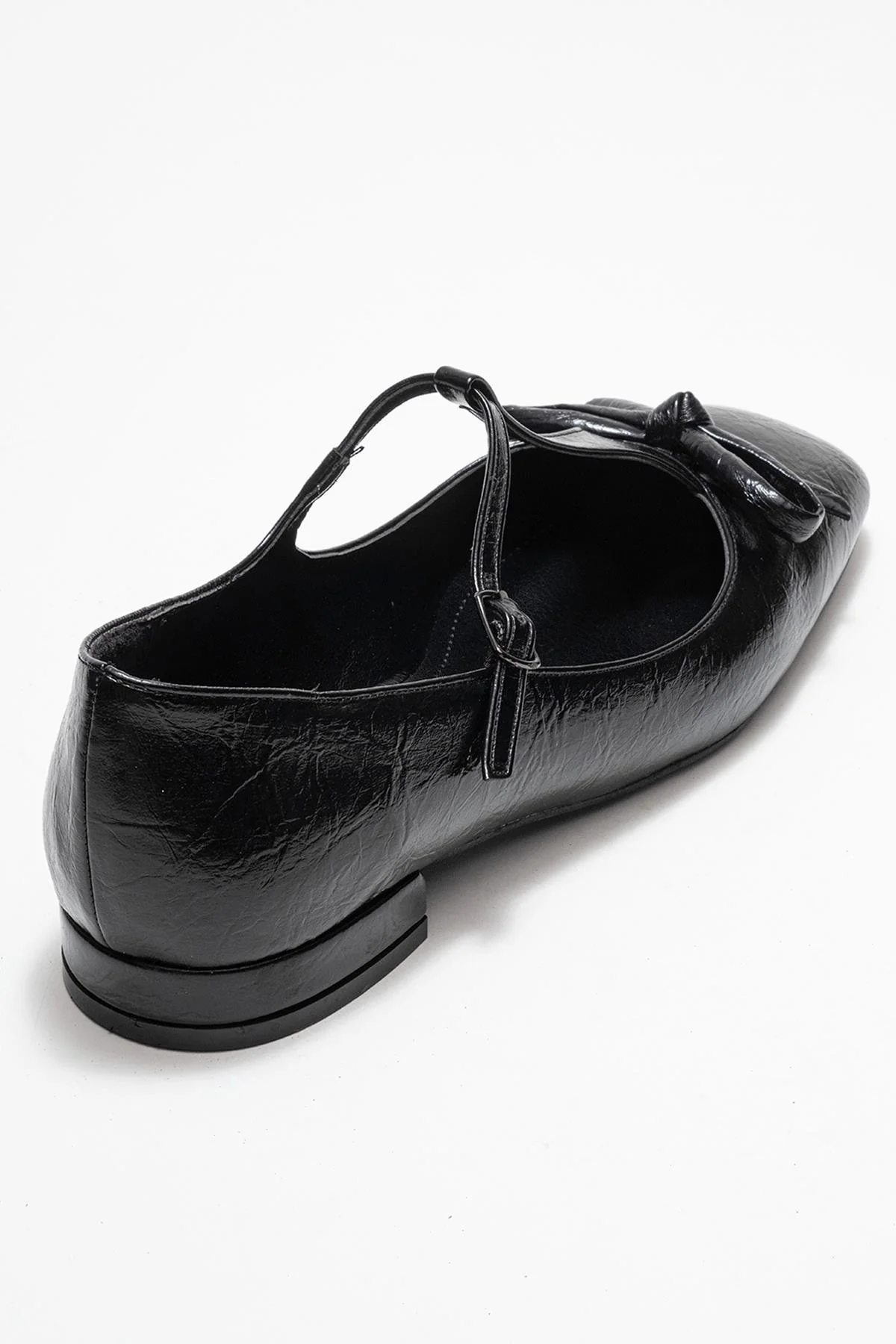 Lorena - Black Ballet Flat (Women) - Image 5