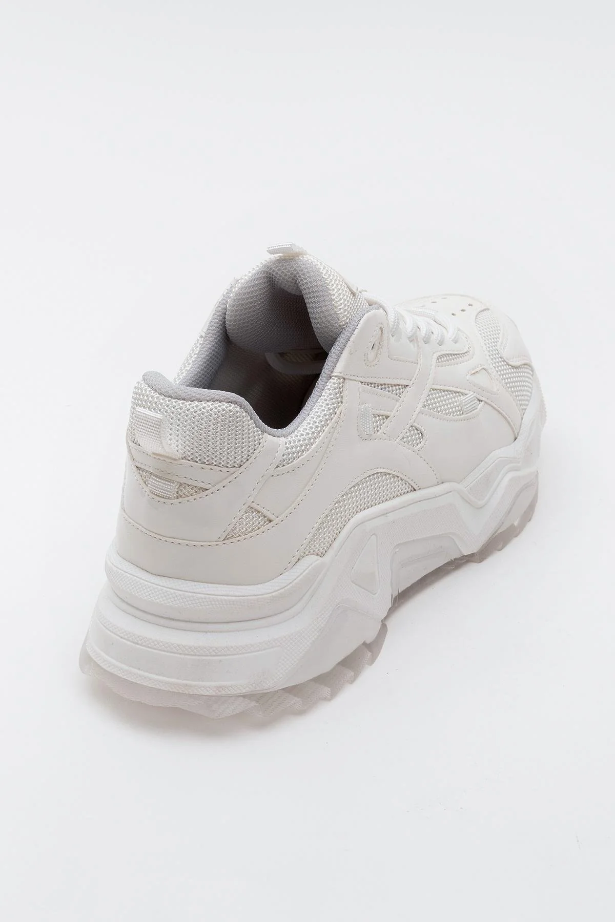 Loretta - White Platform Sneakers - Image 4
